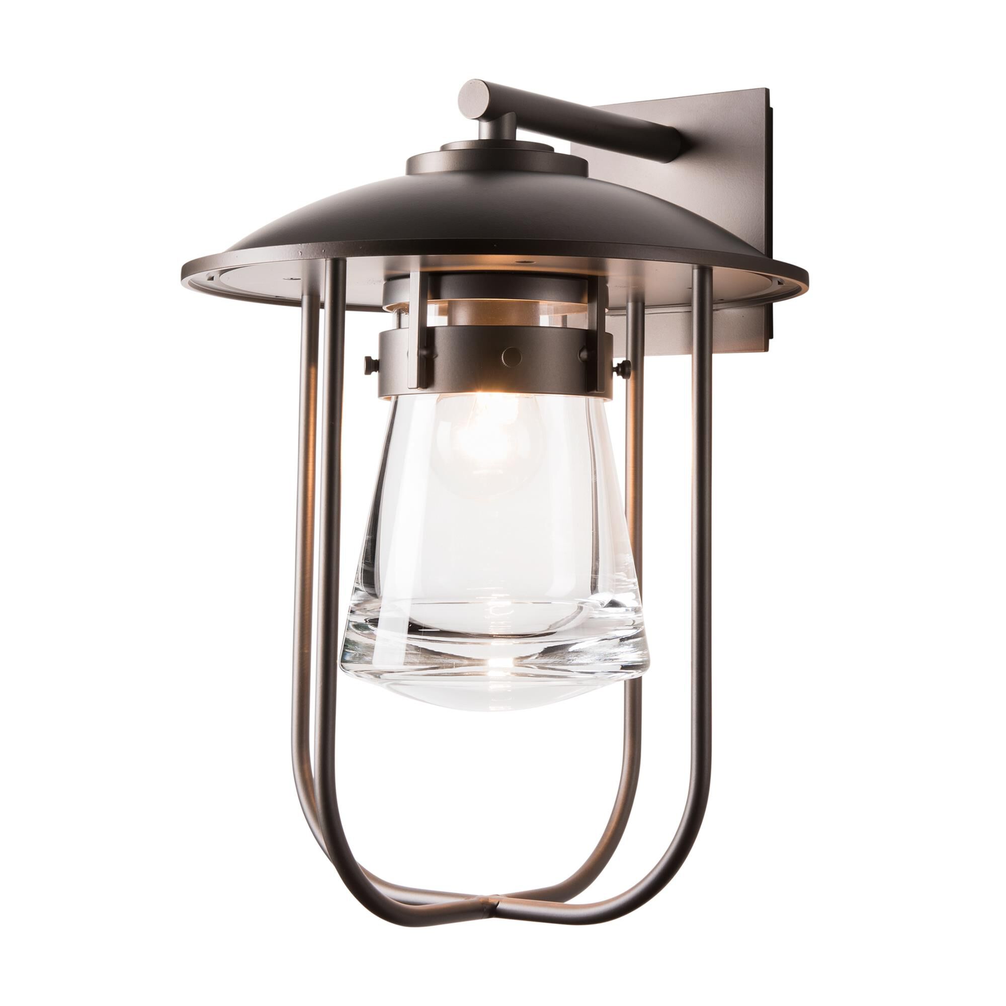 Shown in Coastal Dark Smoke finish and Clear  glass