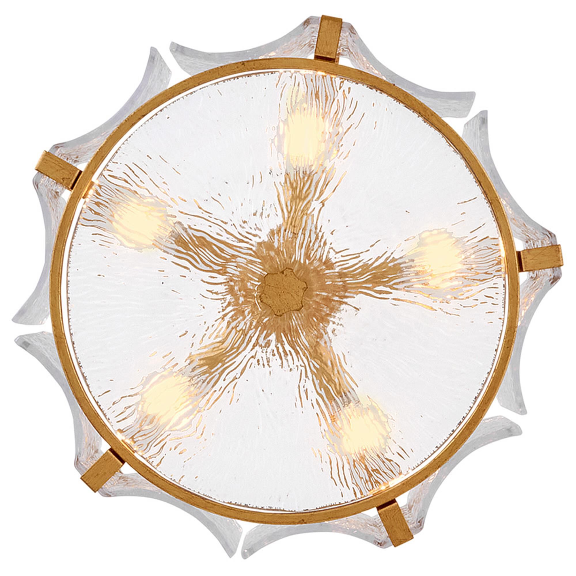 Florian 20 Inch 5 Light Semi Flush Mount,
