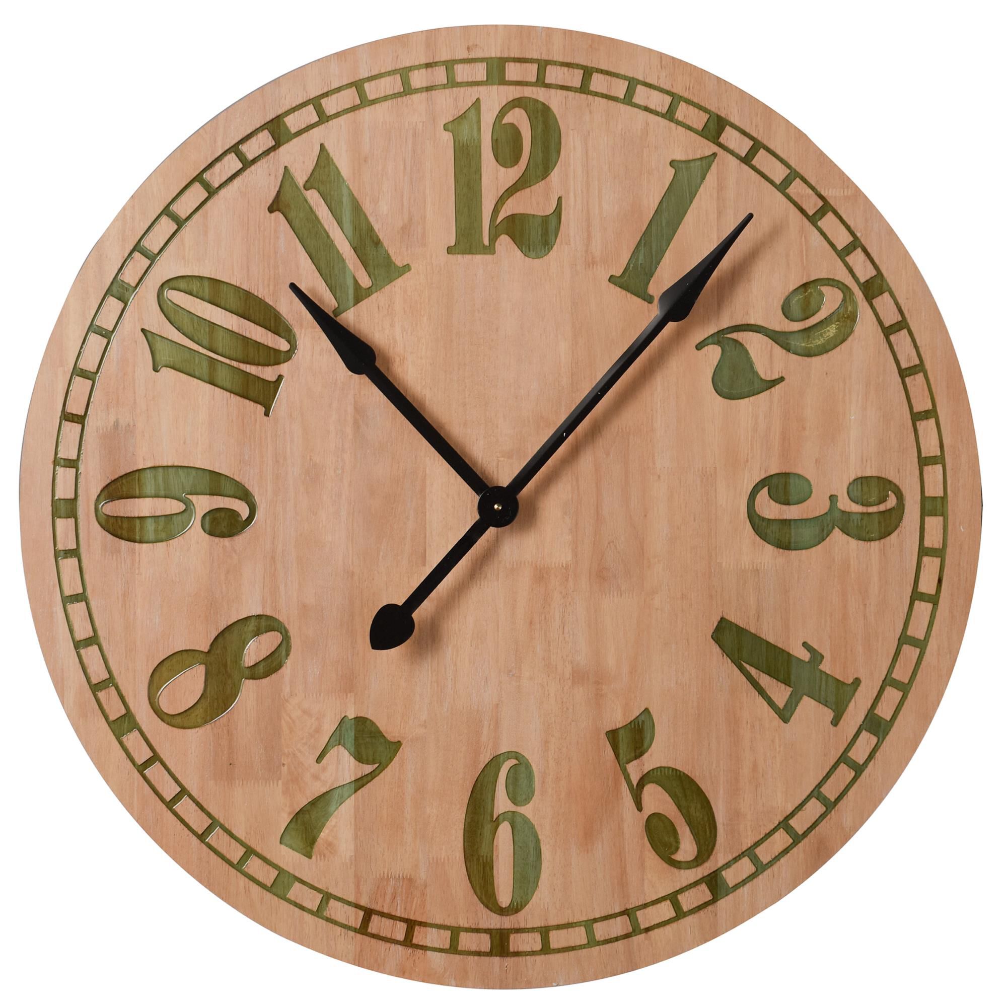 Alder Wall Clock by Stylecraft