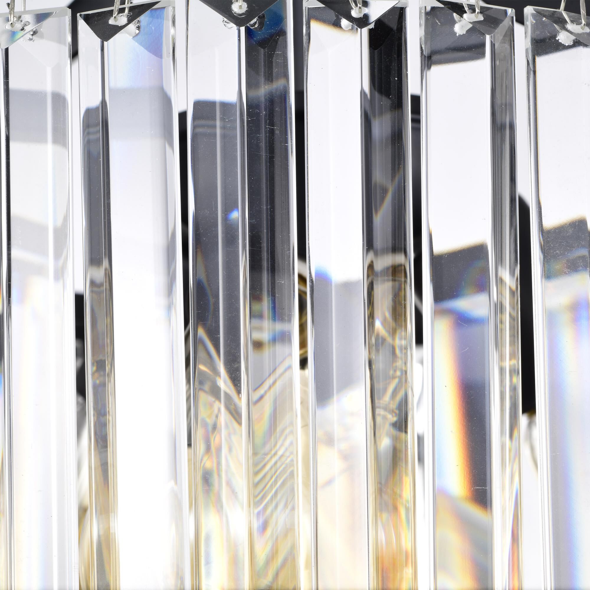 Krys 17 Inch 3 Light Semi Flush Mount by Nuvo Lighting