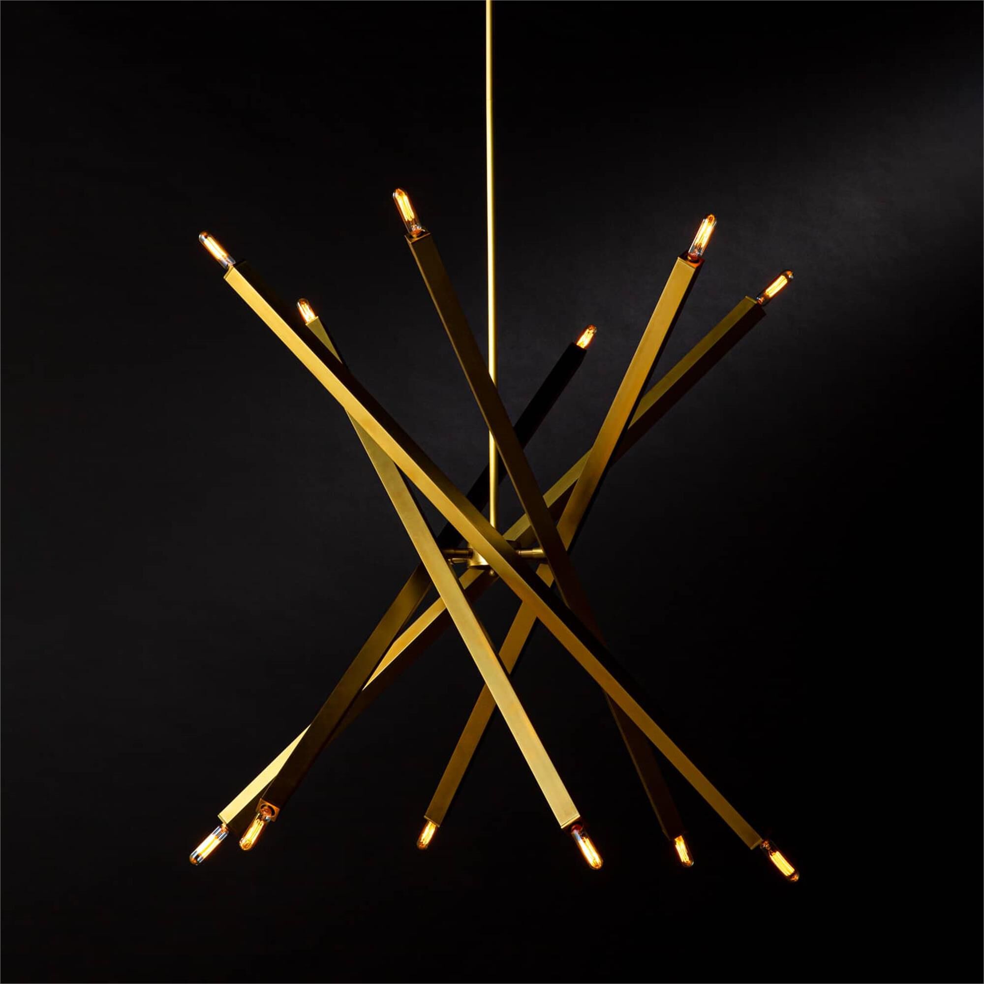 Shown in Natural Brass finish