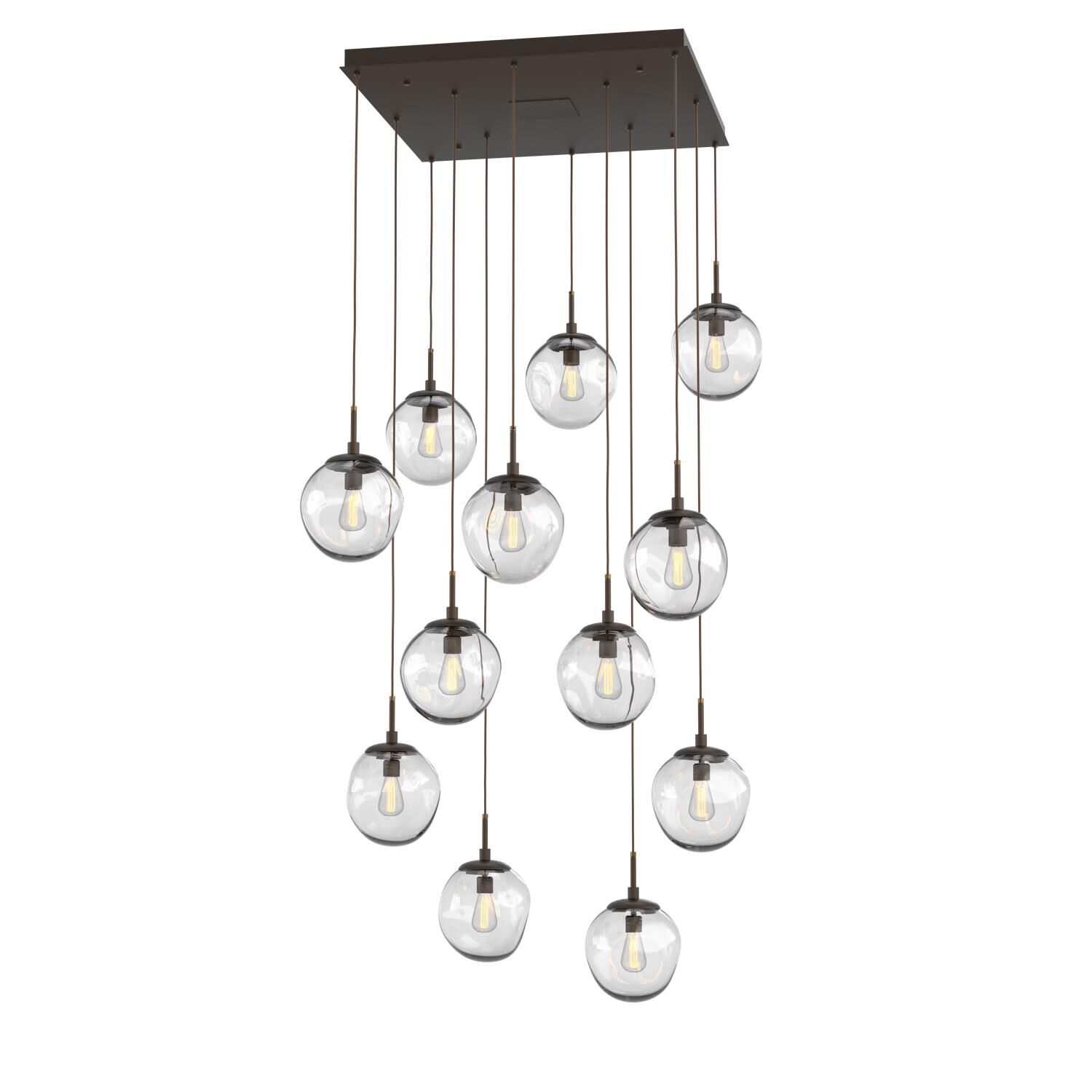 Levi Wilson Nebula 38 Inch 12 Light Multi Light Pendant by Hammerton Studio
