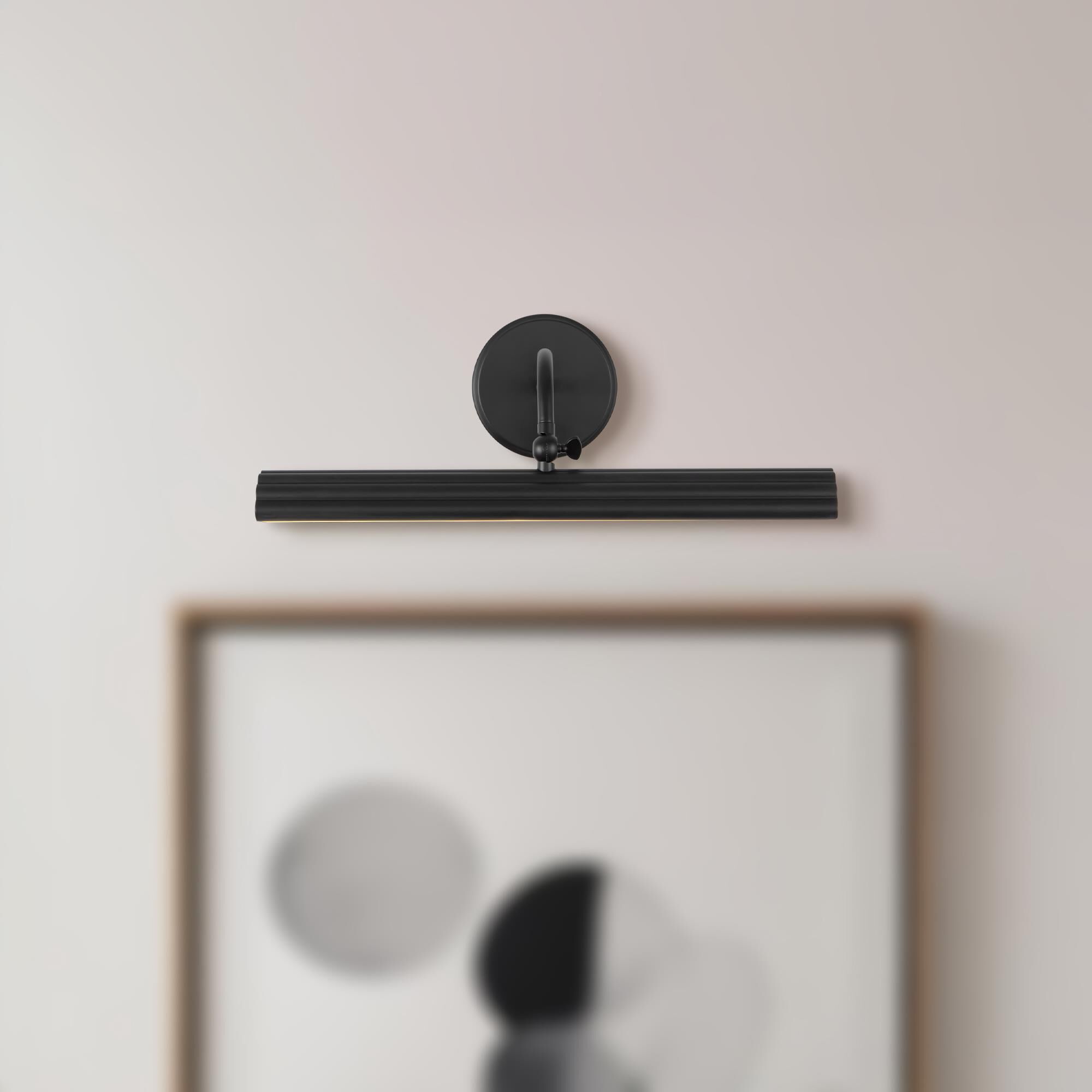 Shown in Matte Black finish and Frosted Acrylic Diffuser glass and Aluminum shade