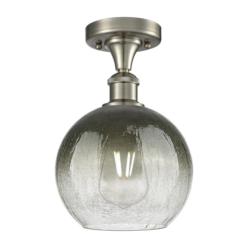 Bruno Marashlian Brookhaven Globe 8 Inch Semi Flush Mount by Innovations Lighting