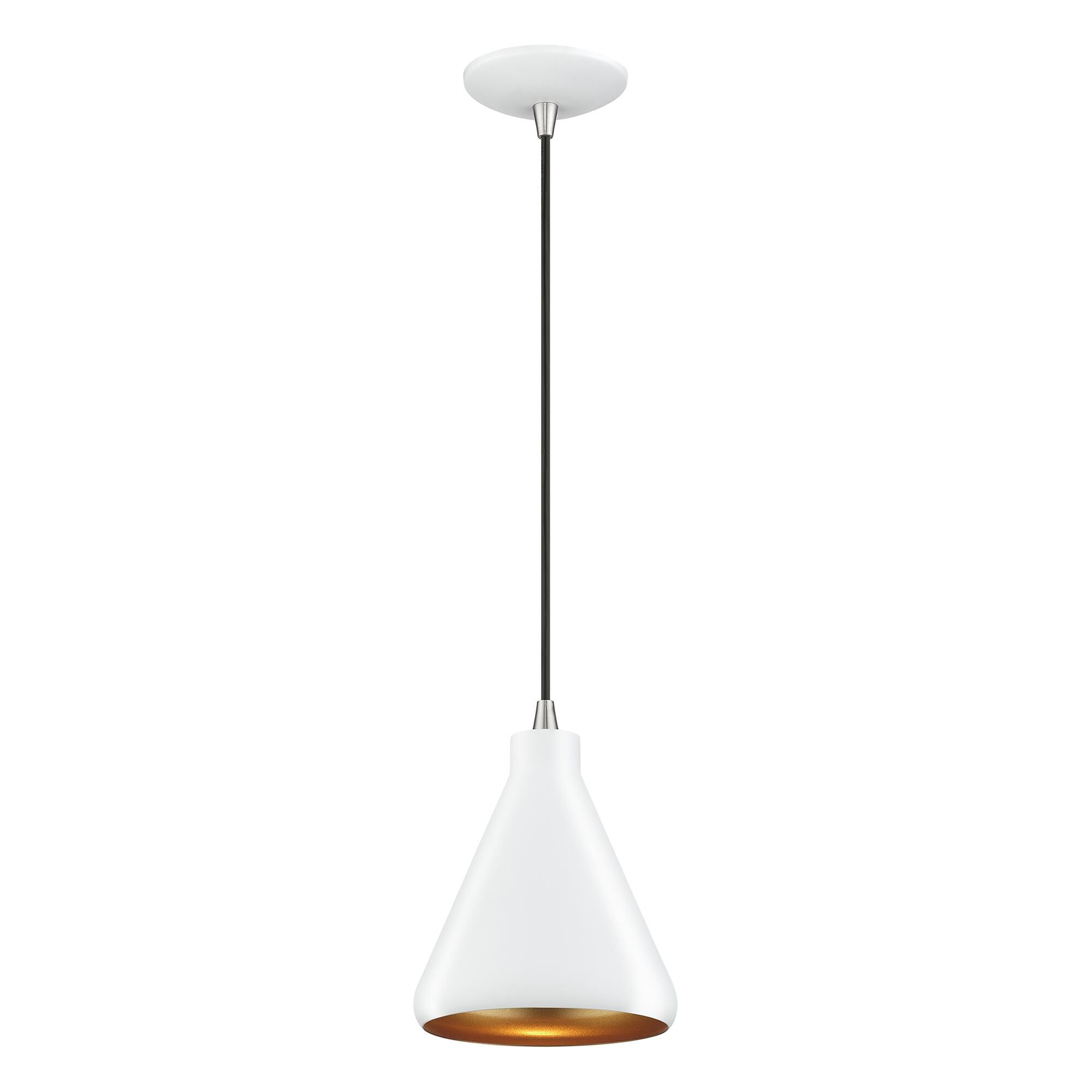 Geneva 7 Inch Mini Pendant by Livex Lighting