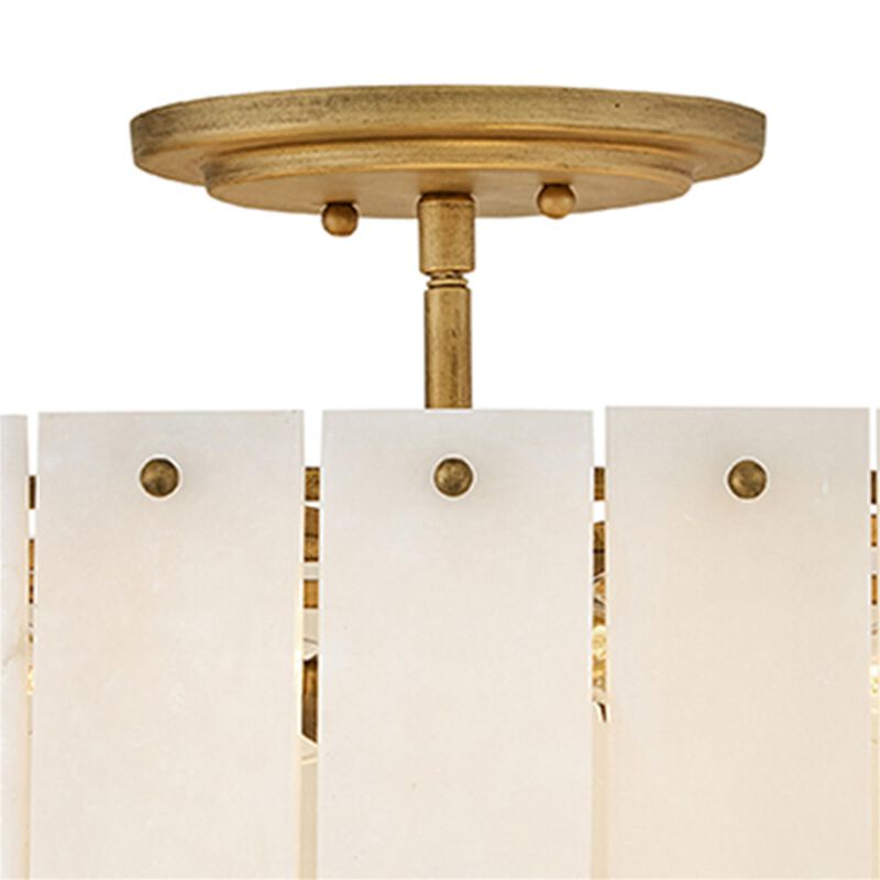 Simone 21 Inch Semi Flush Mount by Fredrick Ramond