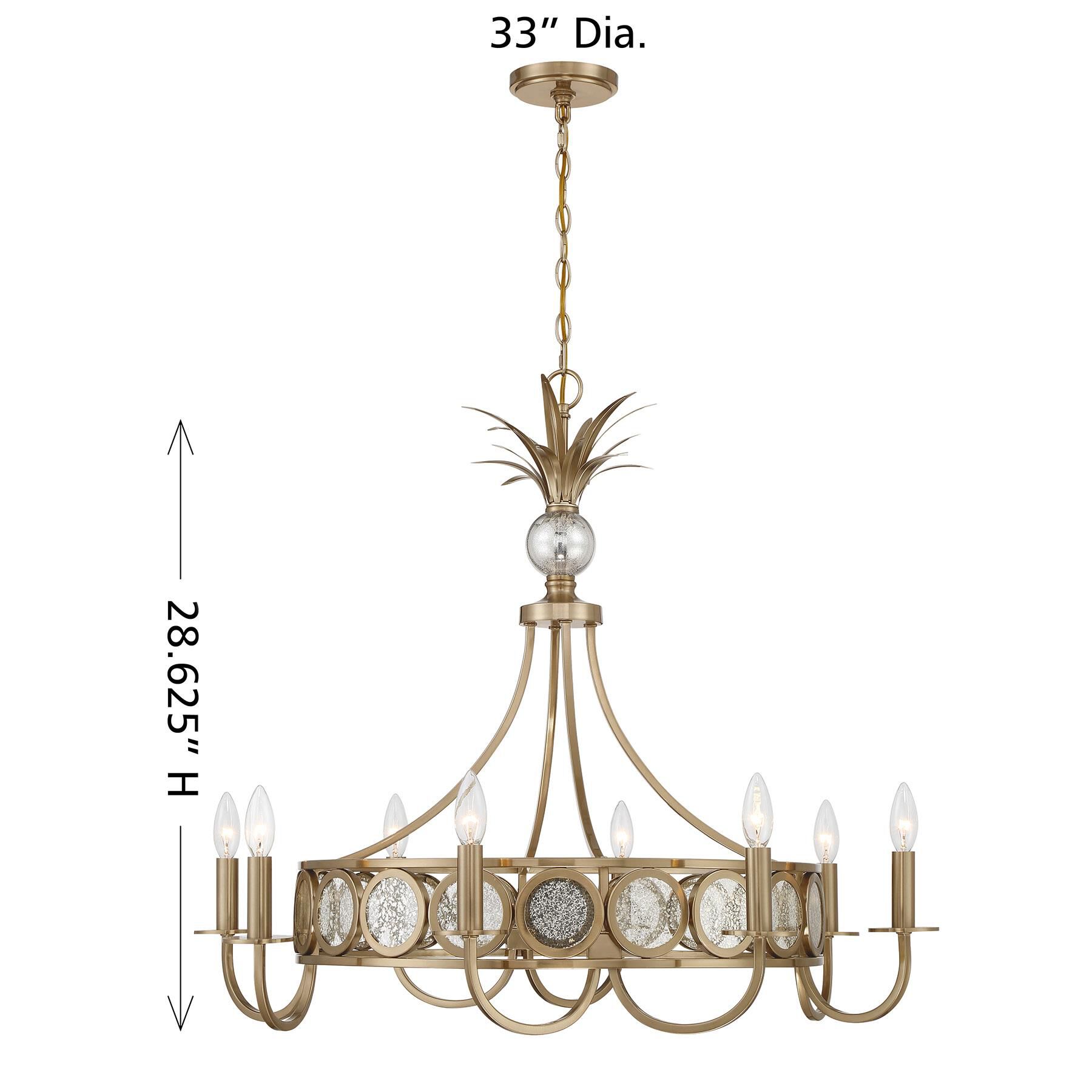 Hearst 33 Inch Chandelier by Savoy House