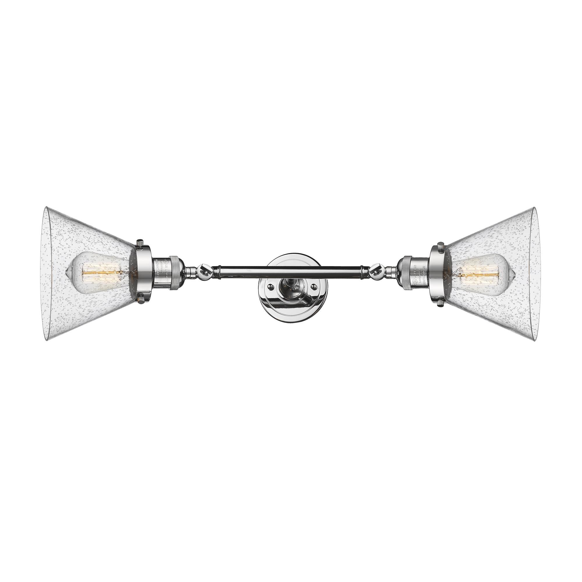 Bruno Marashlian Large Cone 23 Inch 2 Light LED Bath Vanity Light by Innovations Lighting