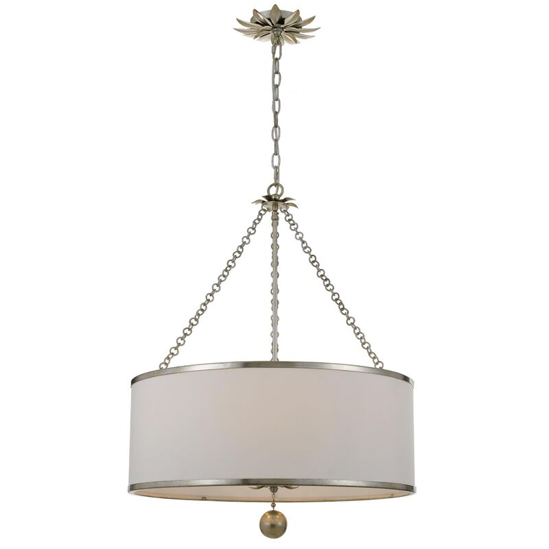 Broche 24 Inch 6 Light Chandelier by Crystorama