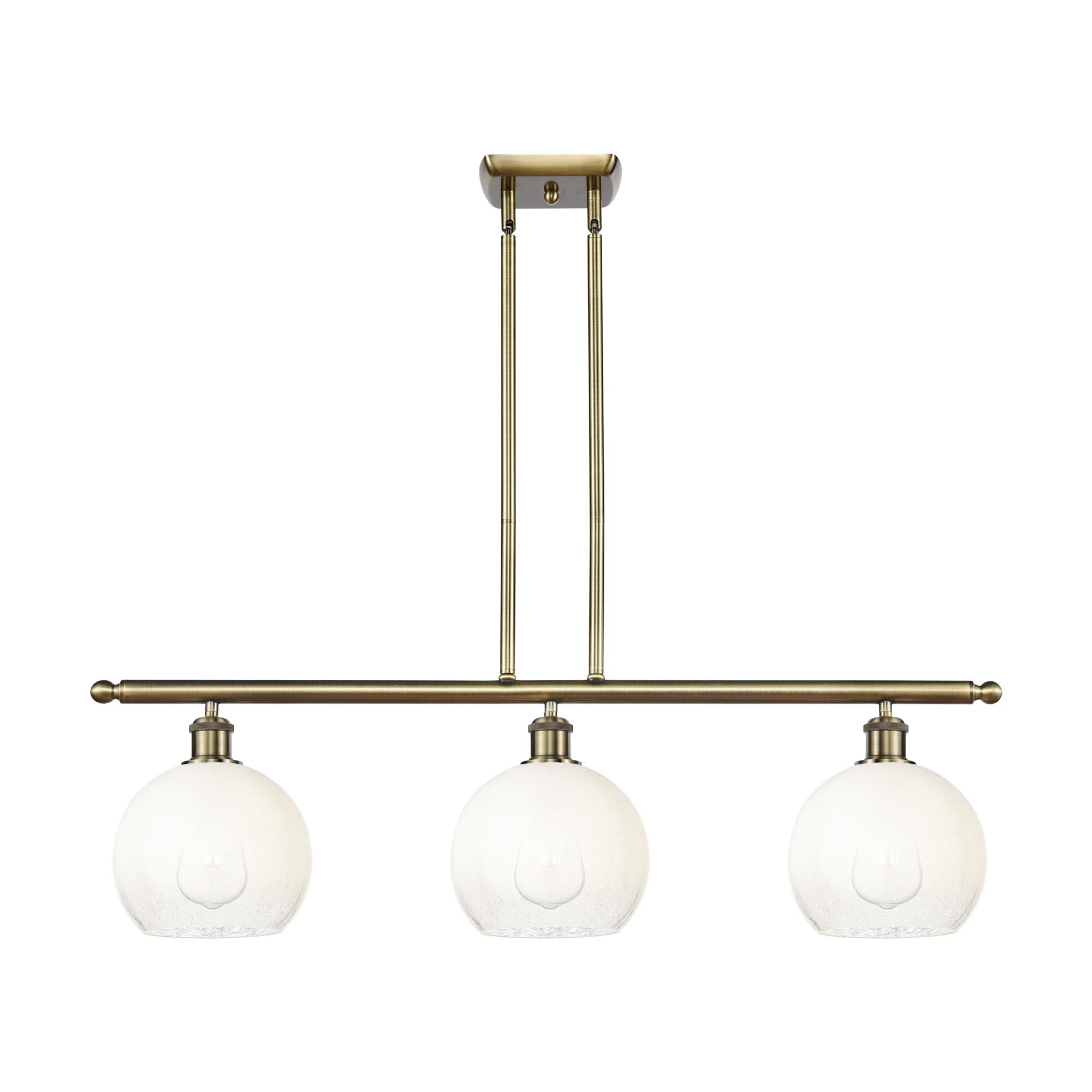 Bruno Marashlian Brookhaven Globe 36 Inch Linear Suspension Light by Innovations Lighting