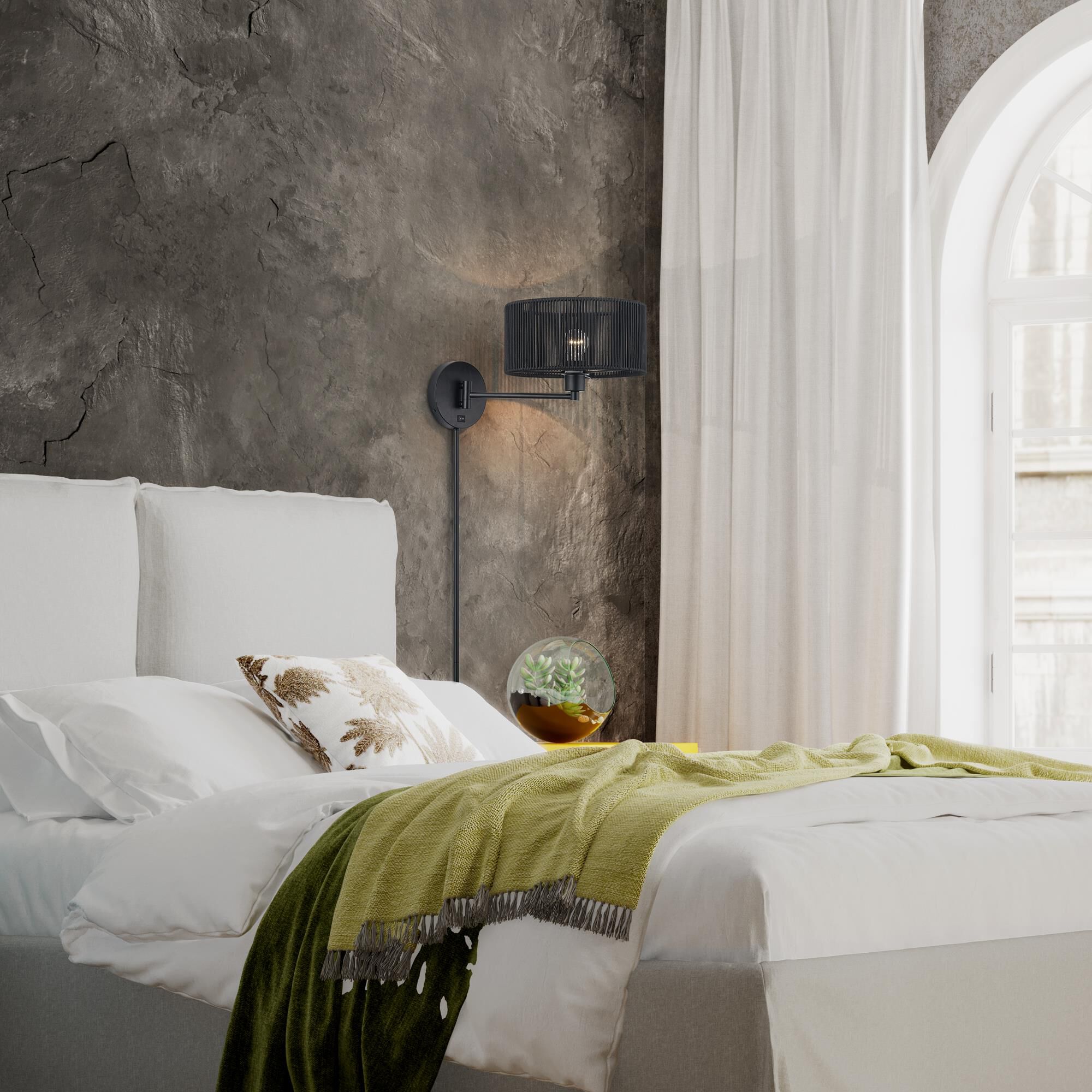 Acordia 11 Inch Wall Swing Lamp by Livex Lighting