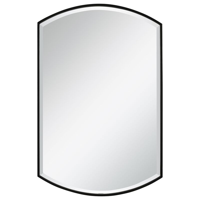 Uttermost Shield Shaped Iron Mirror Decorative Mirrors by Uttermost