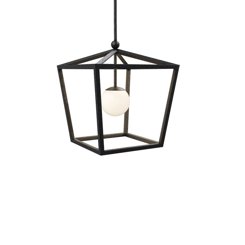 Denison 18 Inch Outdoor Hanging Lantern by Currey and Company