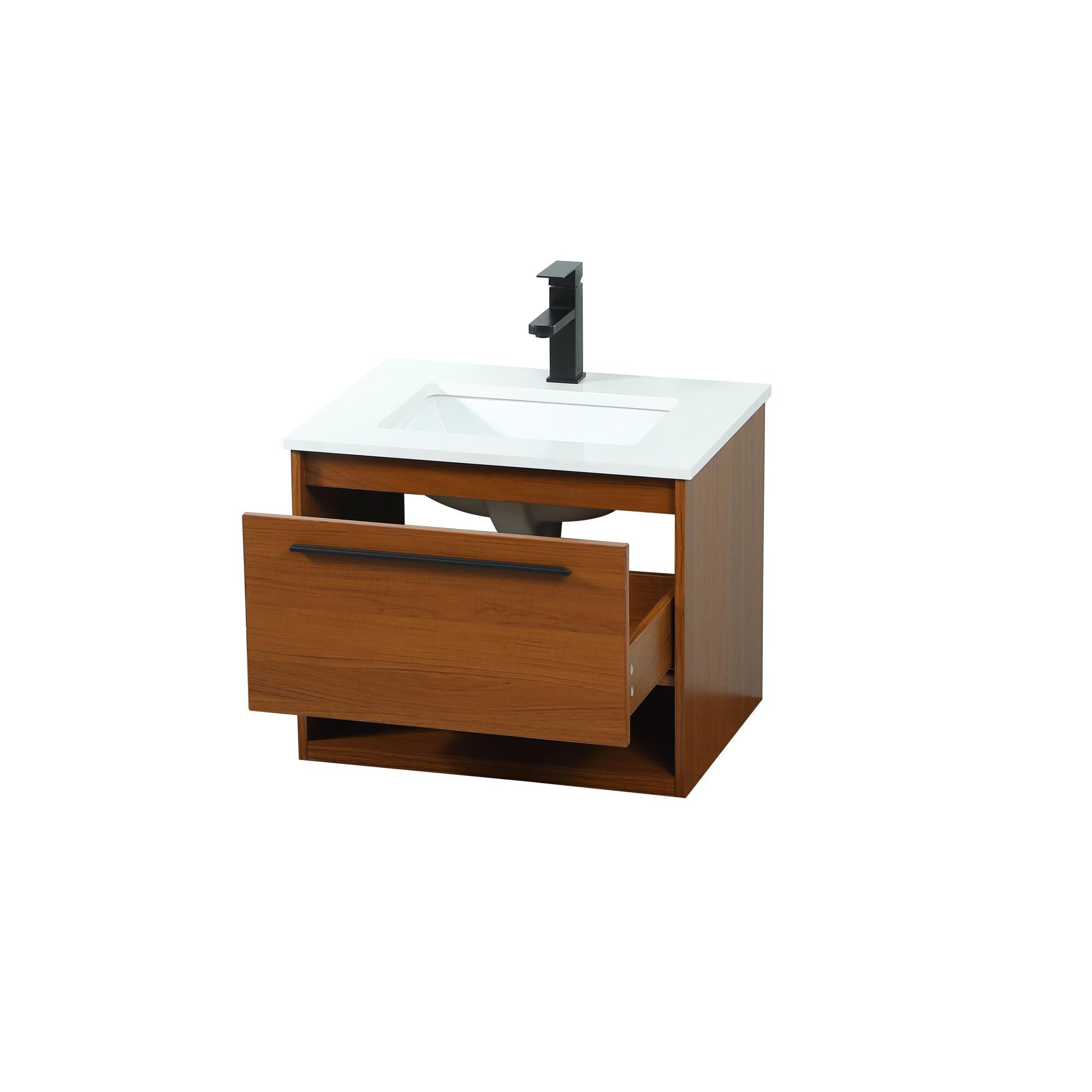 Shown in Teak finish