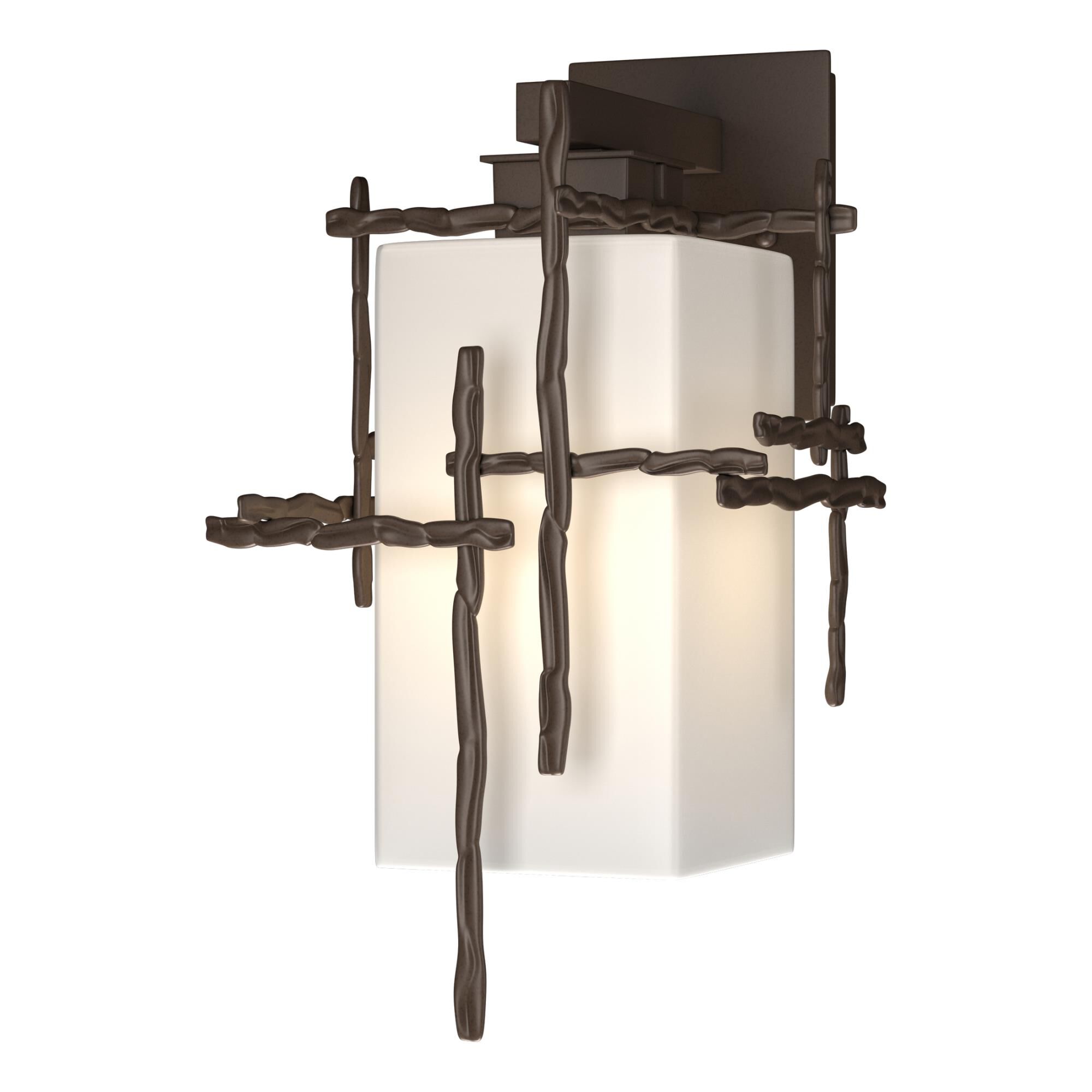 Shown in Coastal Bronze finish and Opal glass and Opal Glass shade