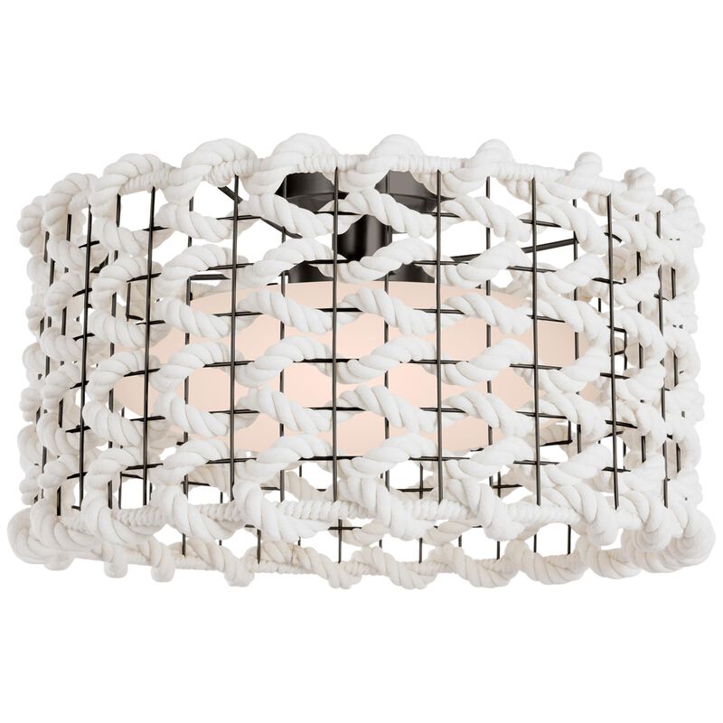 Fisher Weisman Catania 18 Inch Flush Mount by Visual Comfort Signature Collection