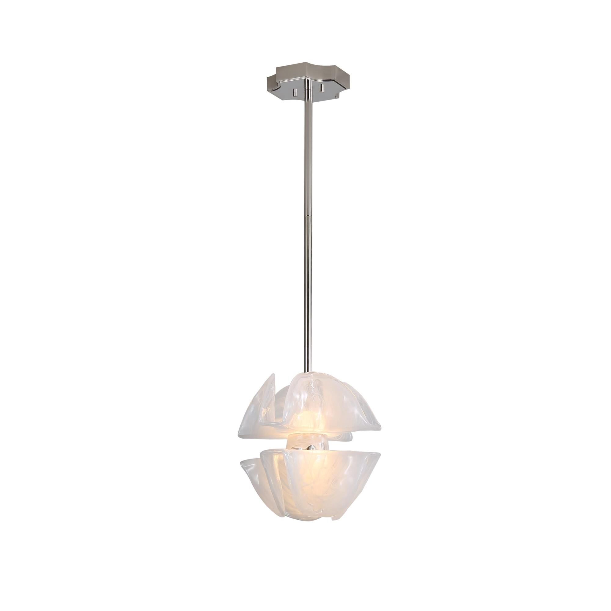 Glacier 14 Inch Large Pendant by Golden Lighting