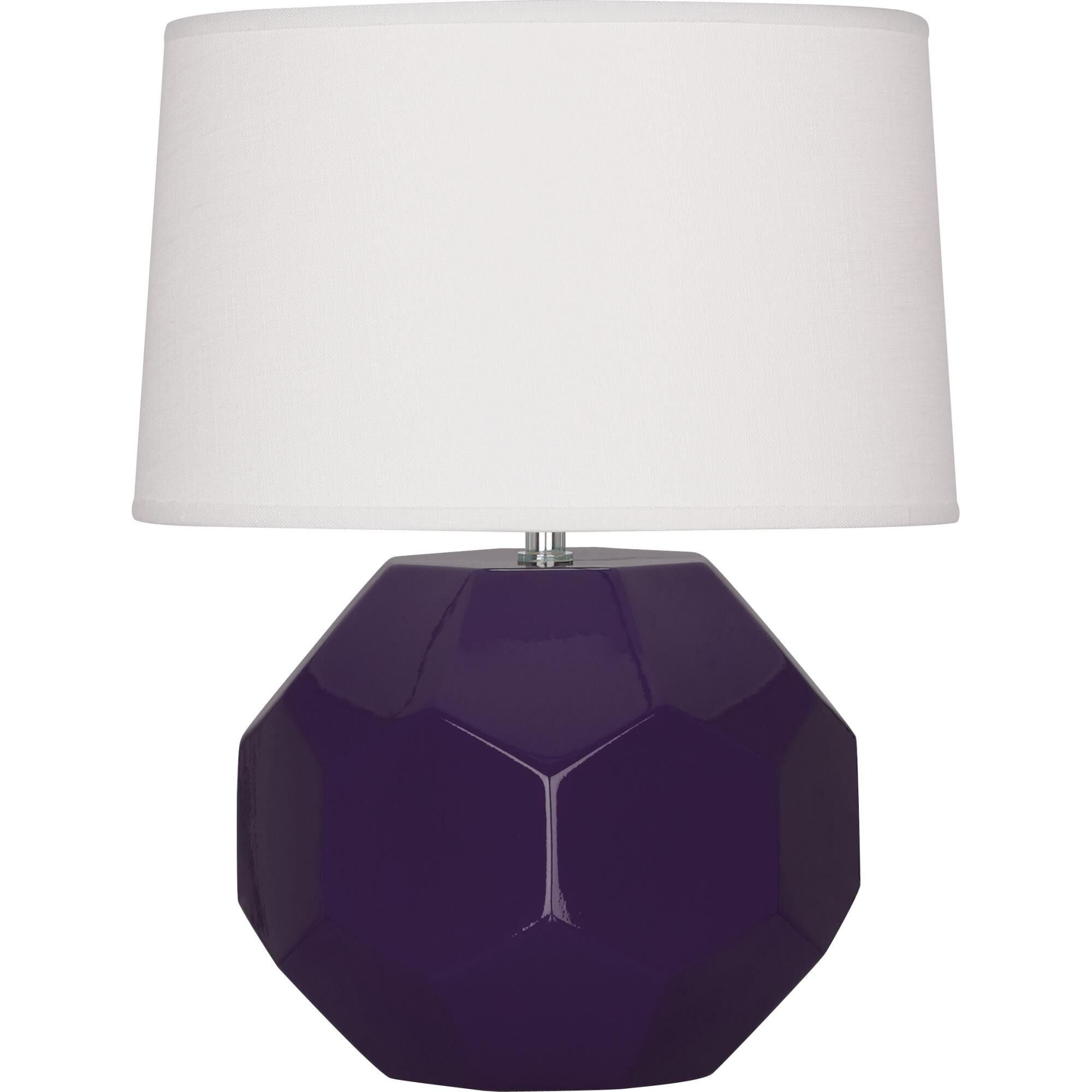 Shown in Amethyst Glazed Ceramic finish