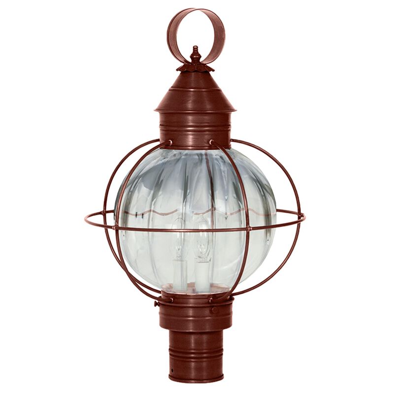 Onion 21 Inch Outdoor Post Lamp by Northeast Lantern