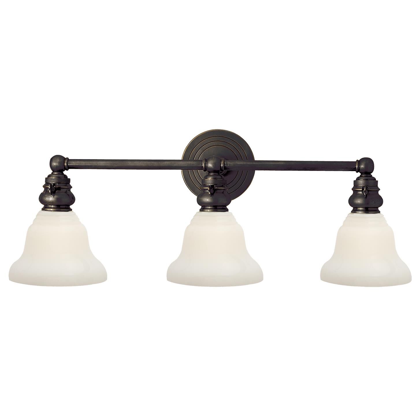 Chapman & Myers Boston 23 Inch 3 Light Bath Vanity Light by Visual Comfort Signature Collection