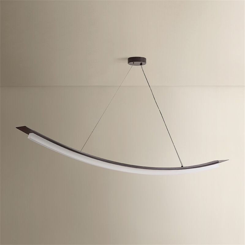 Kaguya 78 Inch Linear Chandelier by Sonneman
