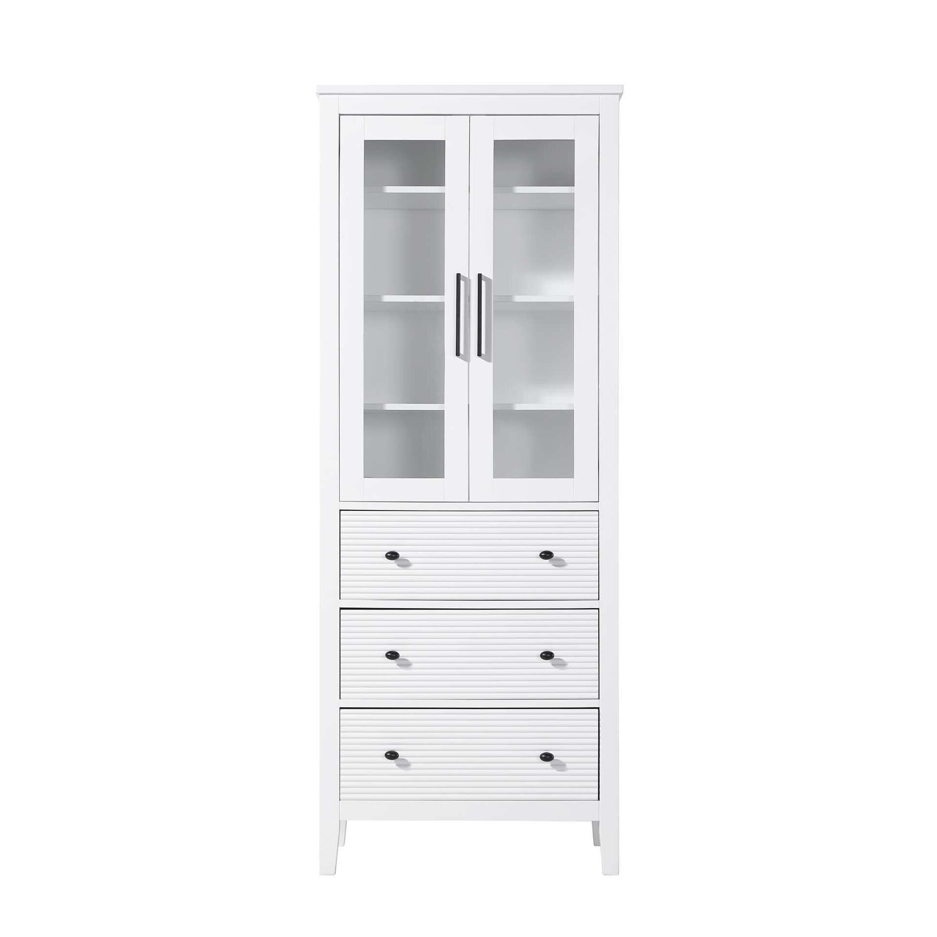 Shown in White finish