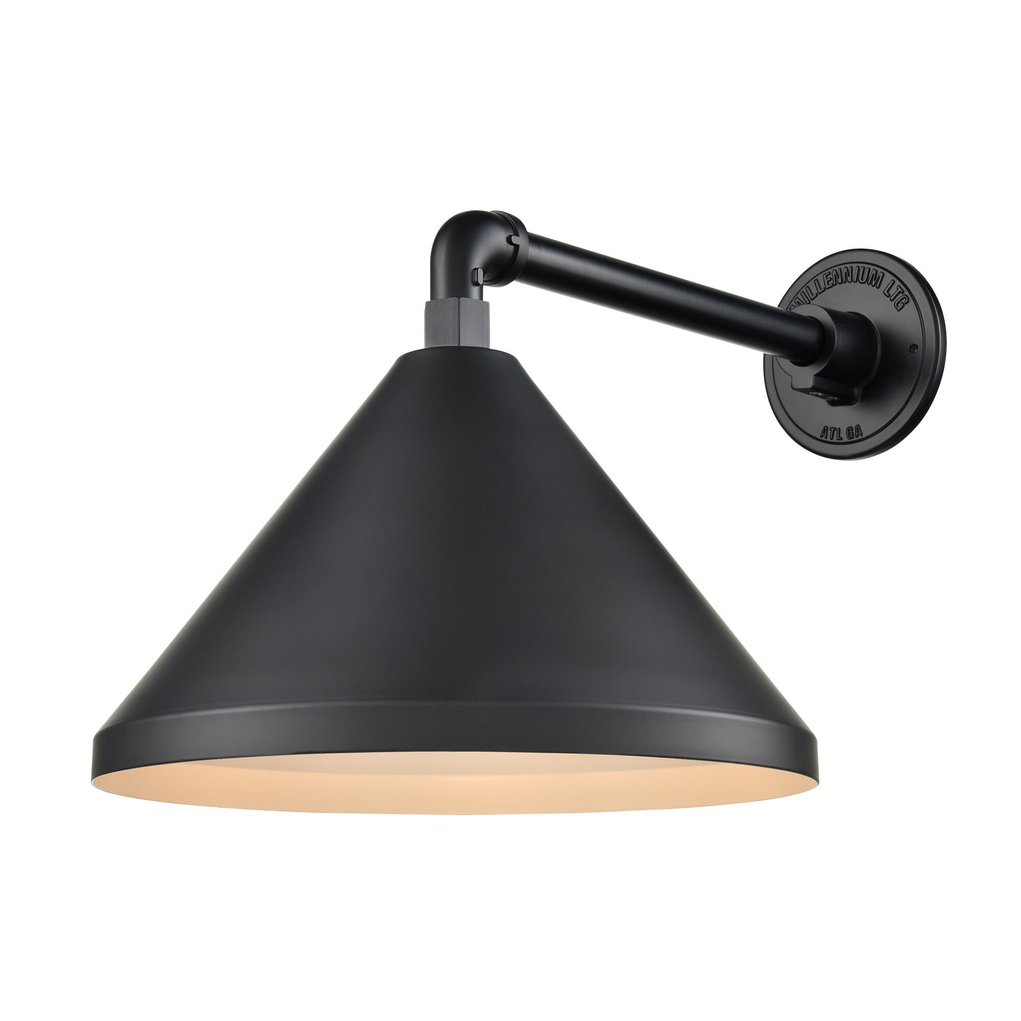 Shown in Satin Black finish