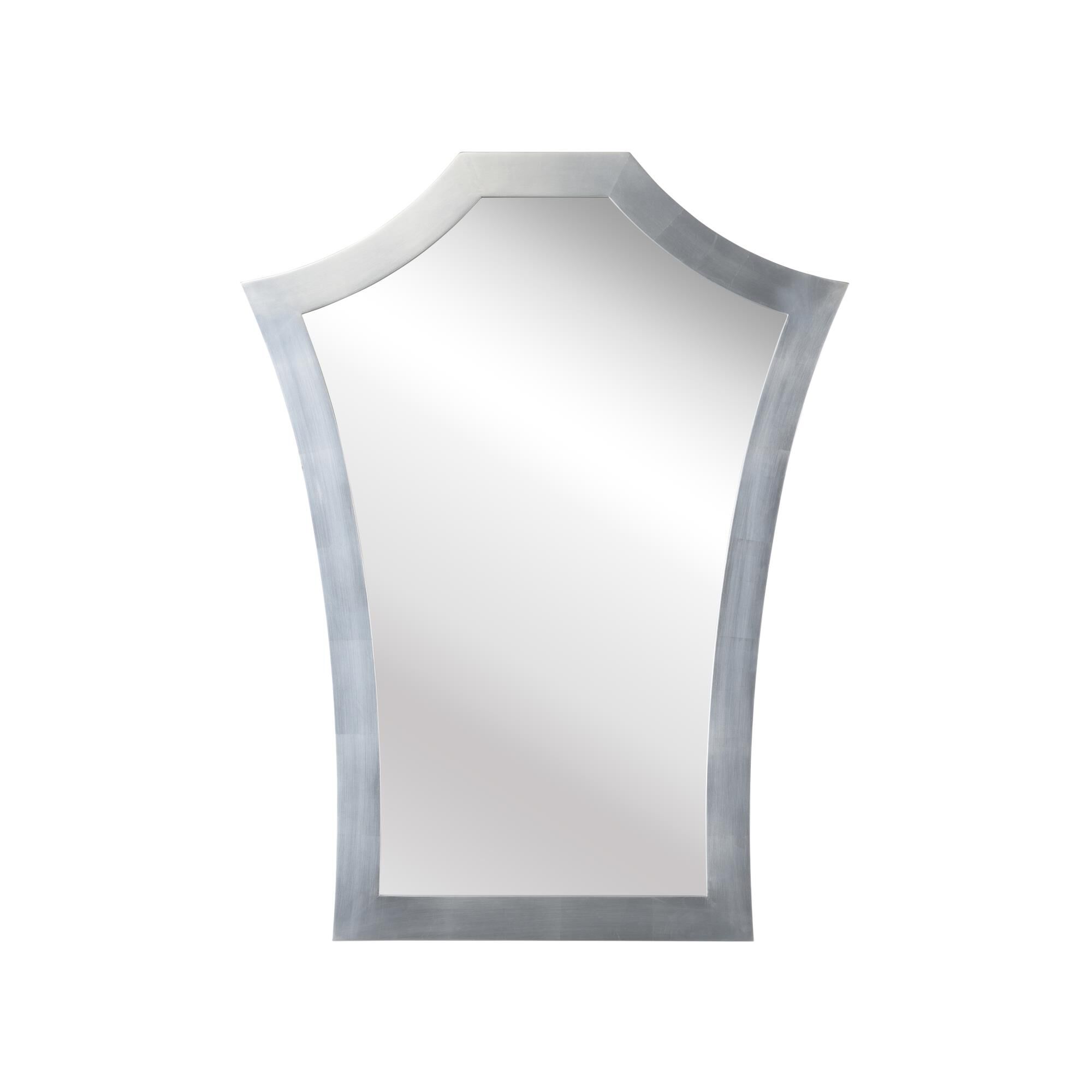 Elizabeth Wicker Serafina 44 Inch Decorative Mirror by Chelsea House