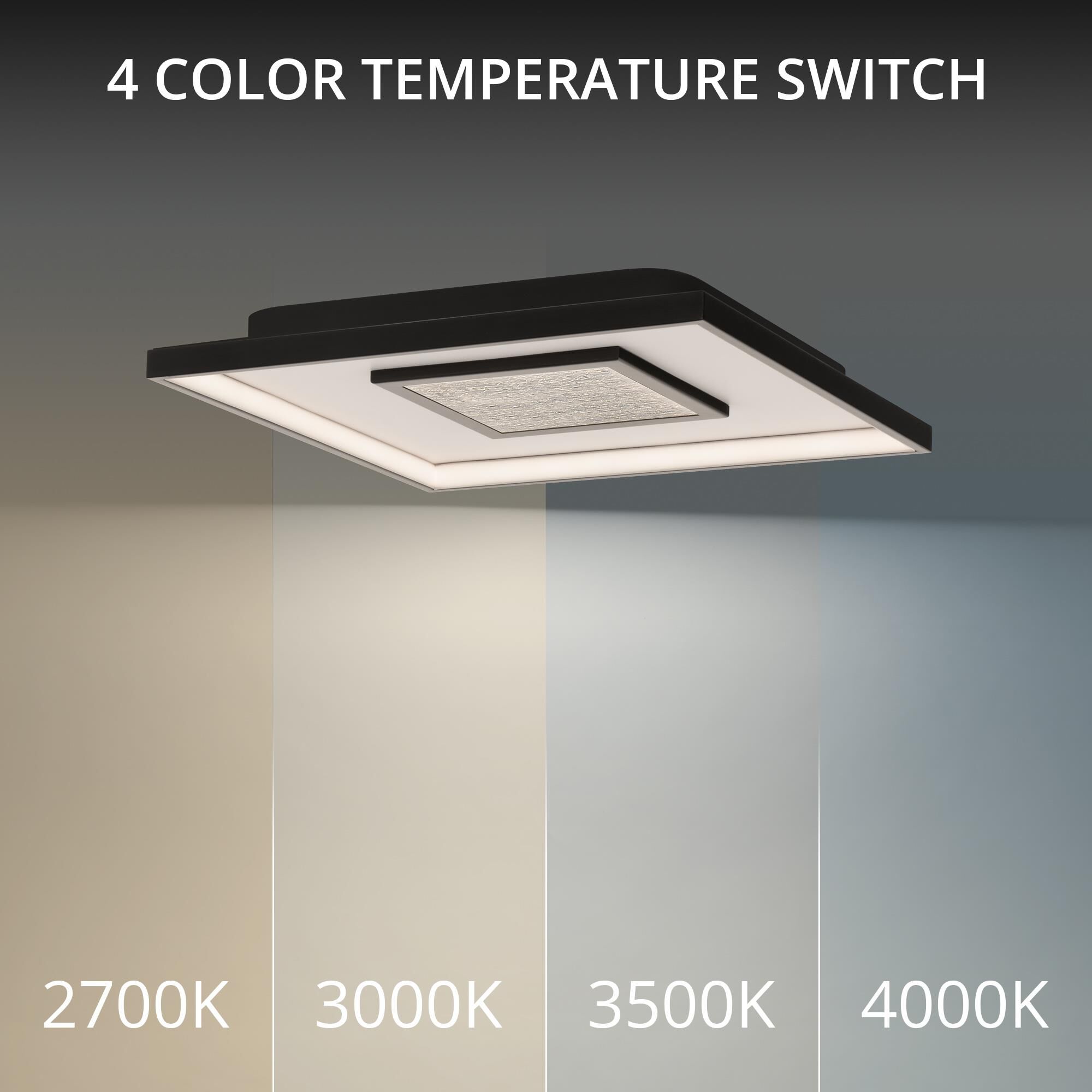 Shown in Black finish