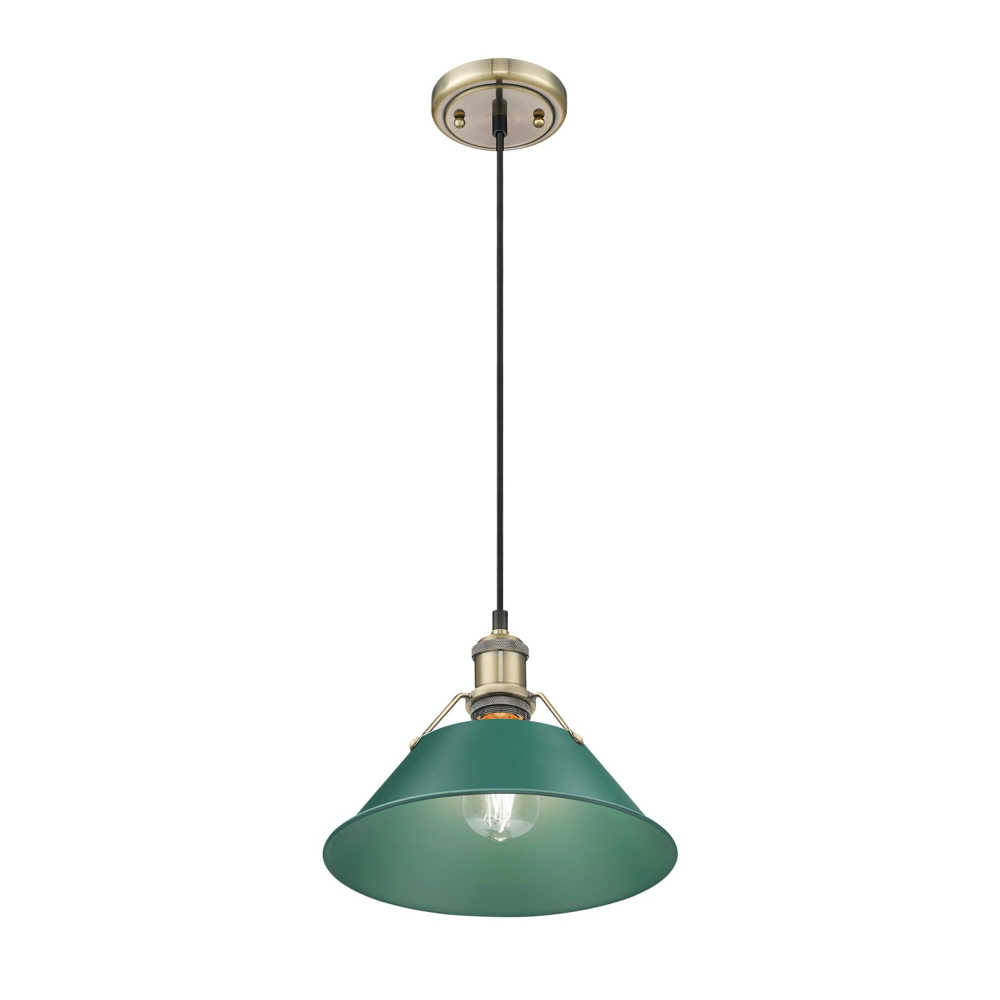 Orwell 10 Inch Mini Pendant by Golden Lighting