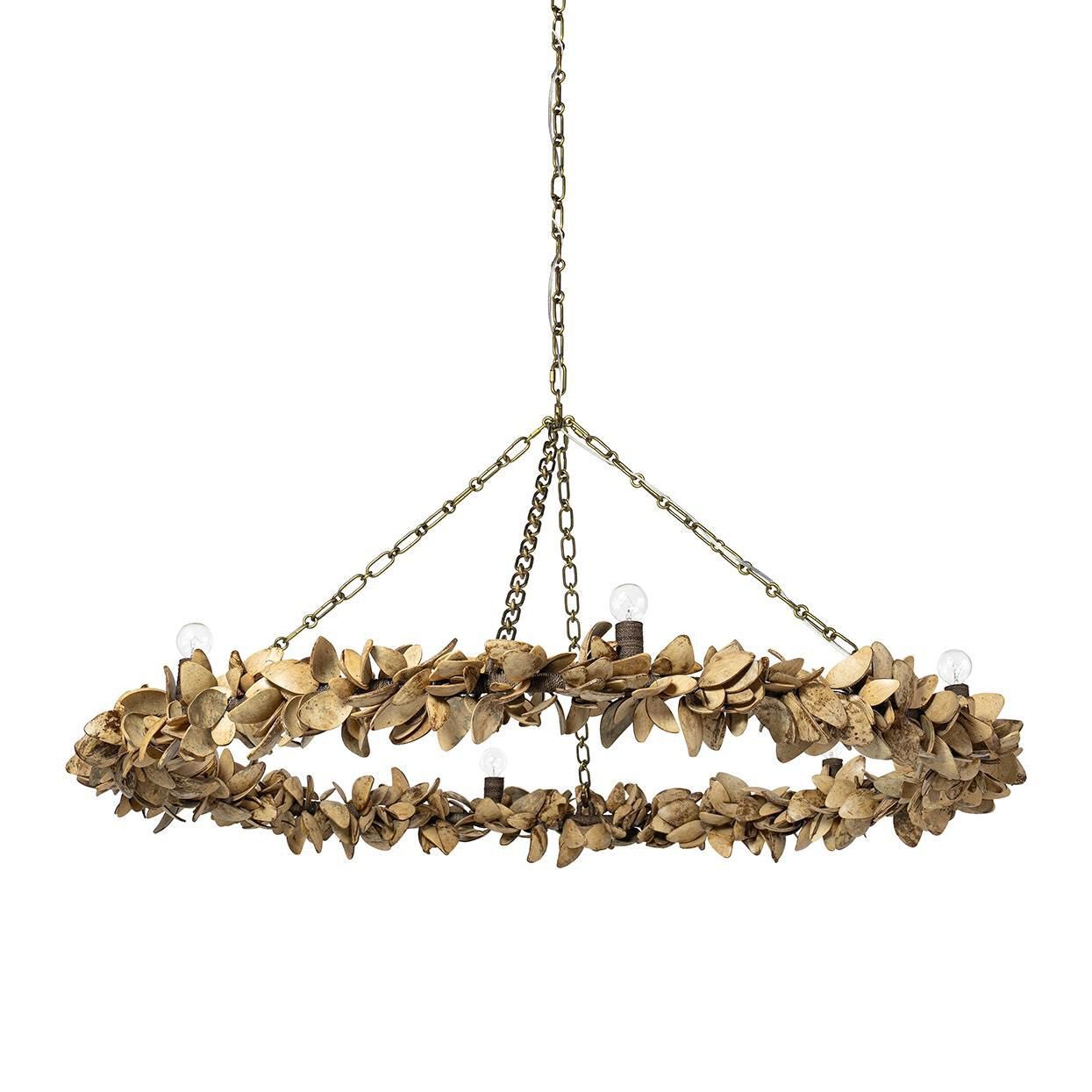 Siena 55 Inch Chandelier by Palecek