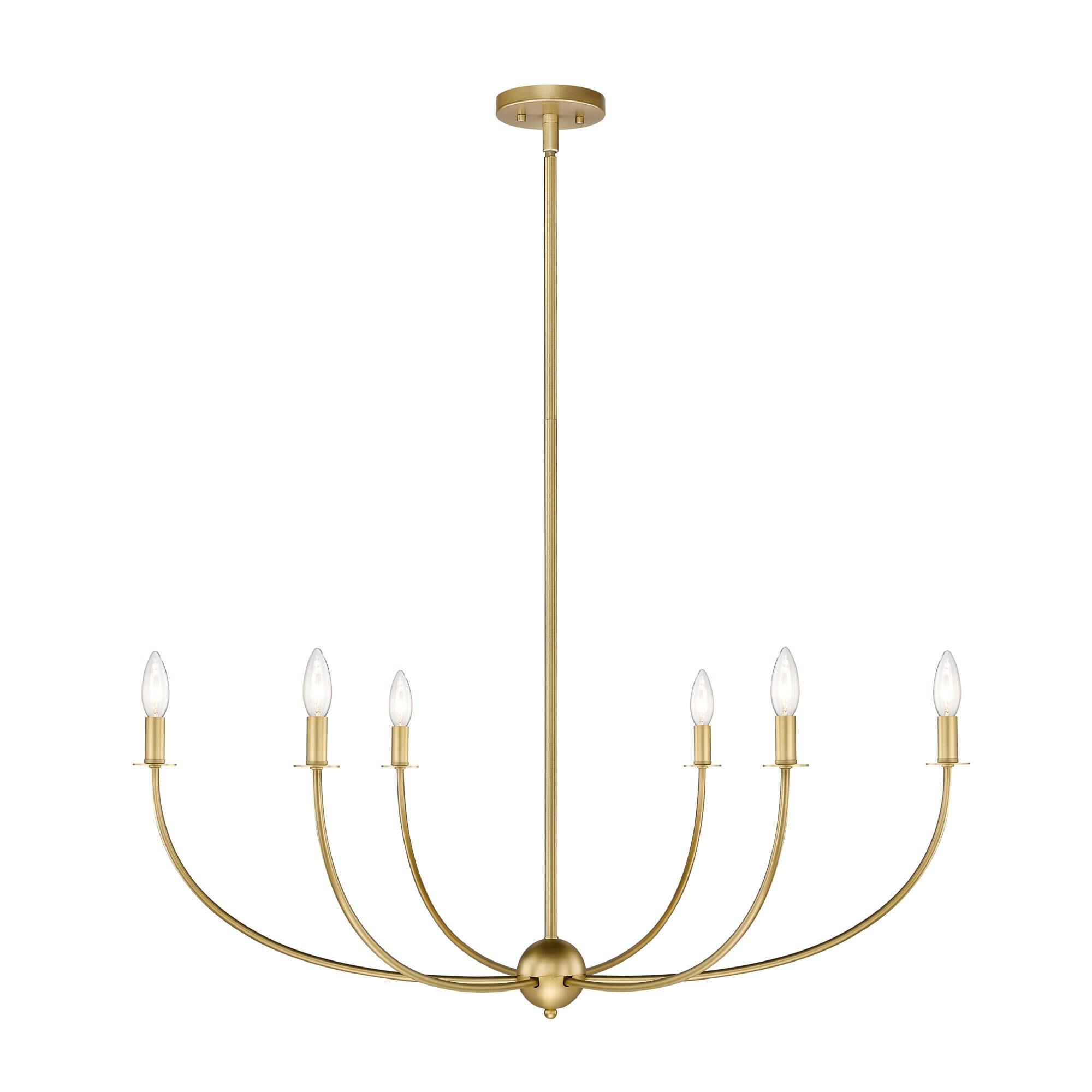 Shannon 42 Inch 6 Light Chandelier by Z-Lite