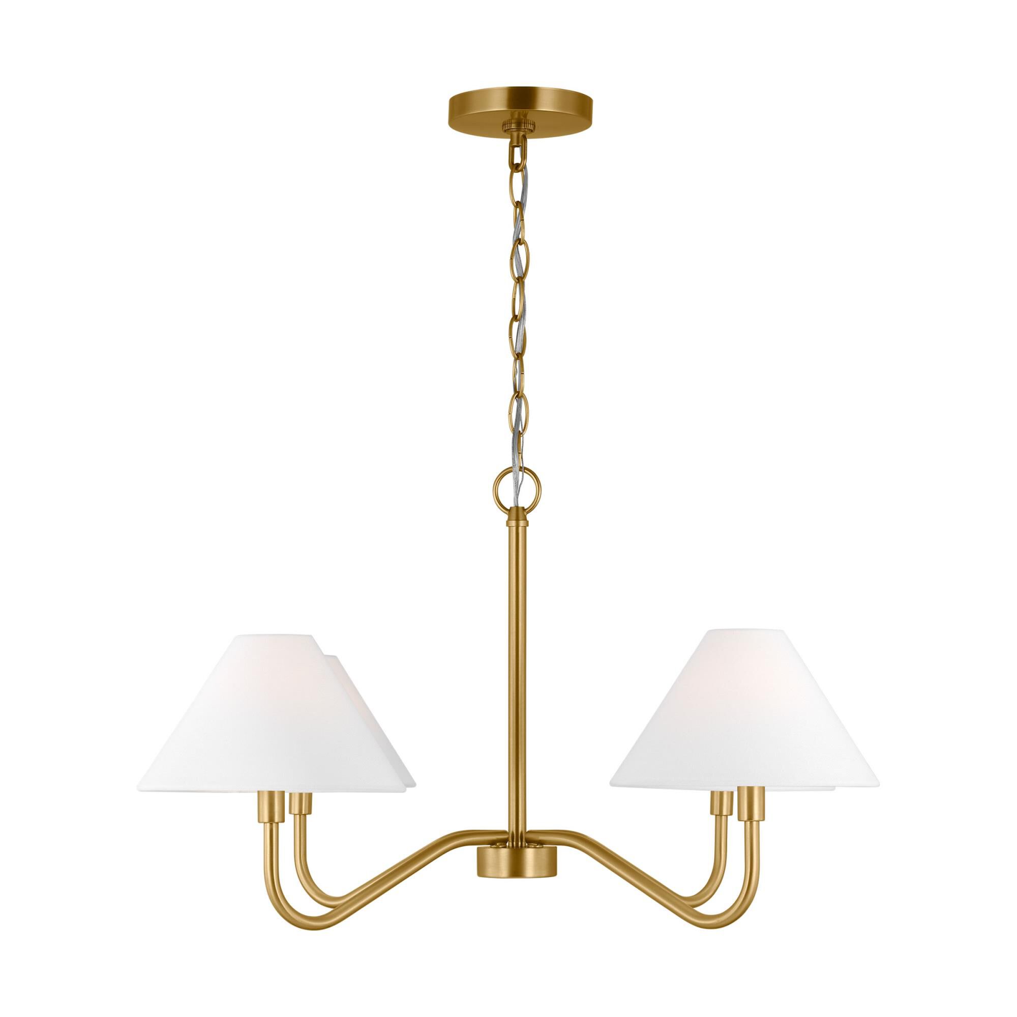 Shown in Satin Brass finish