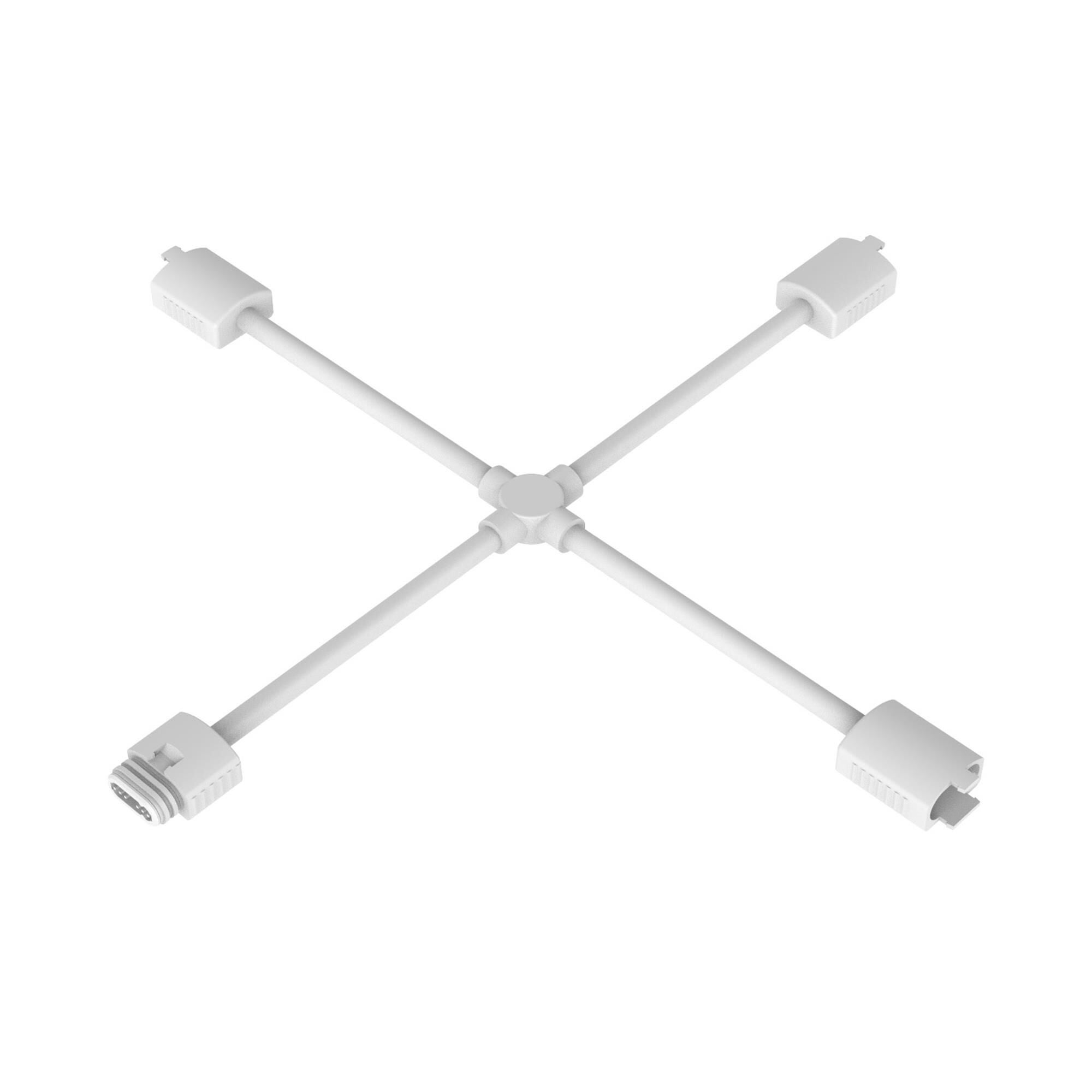 Shown in White finish
