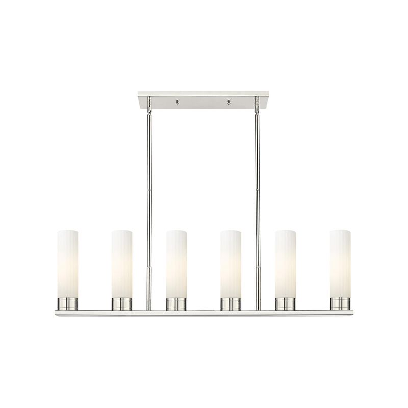 Bruno Marashlian Empire 44 Inch 6 Light Linear Suspension Light by Innovations Lighting