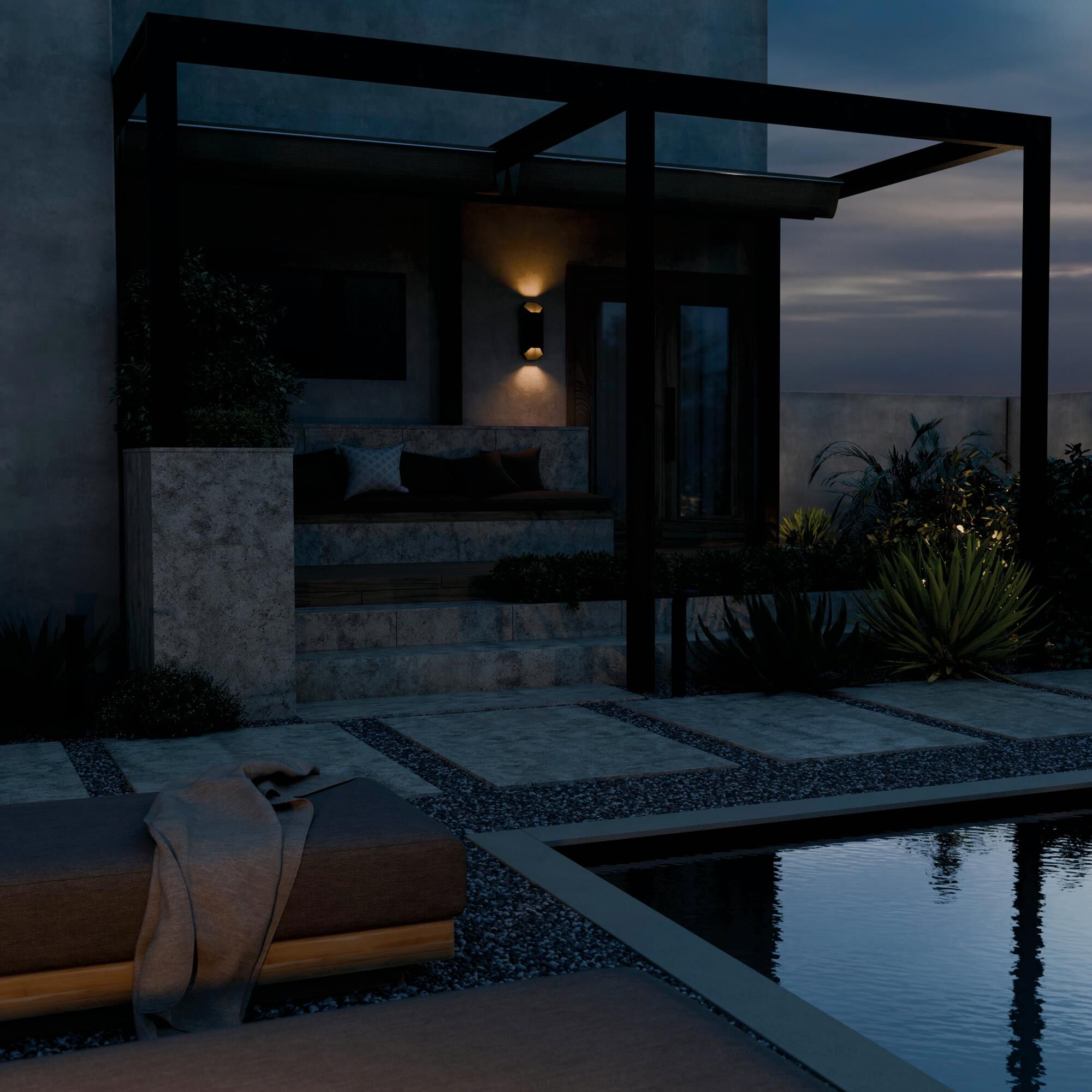 Shown in Textured Black finish