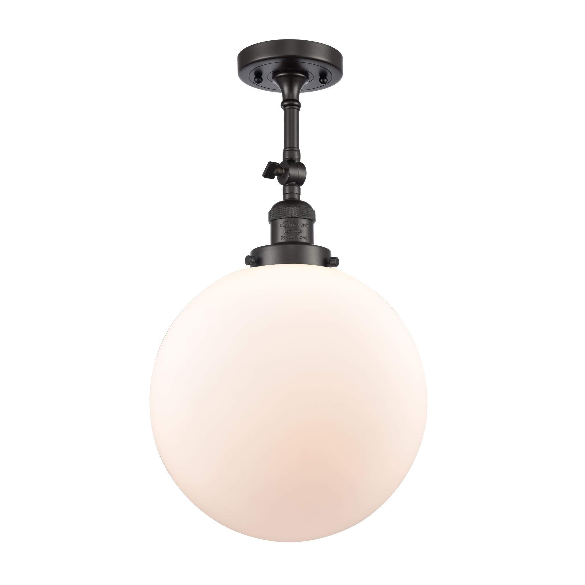 Bruno Marashlian XX-Large Beacon 12 Inch 1 Light Semi Flush Mount by Innovations Lighting