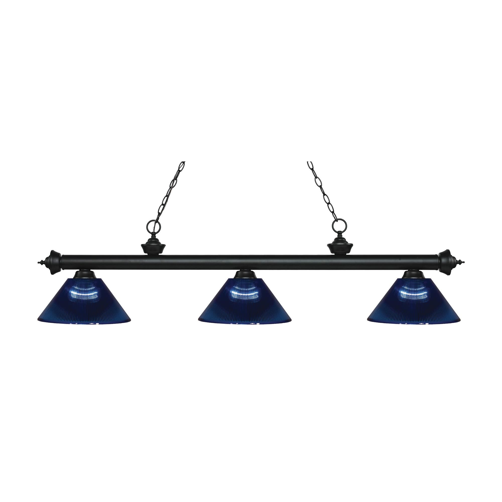 Shown in Matte Black finish and Acrylic glass and Acrylic shade