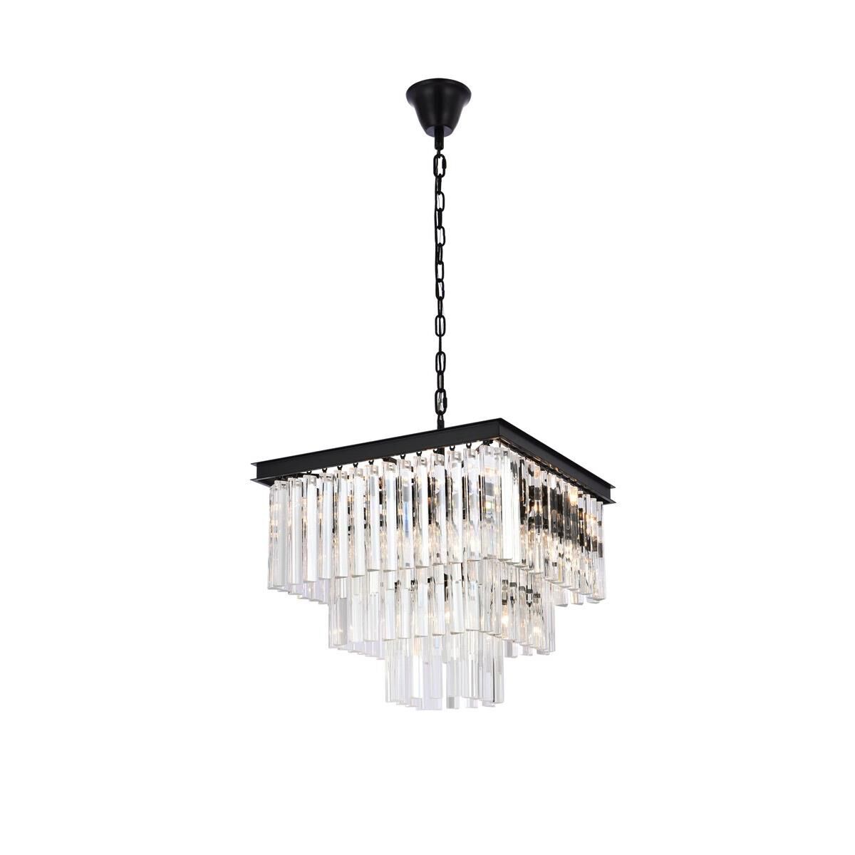 Sydney 21 Inch 13 Light Mini Chandelier by Elegant Lighting