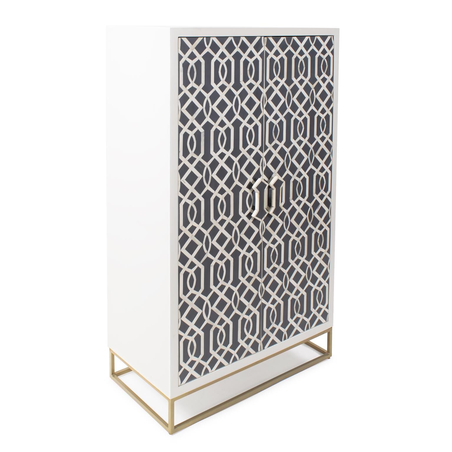 Arrouge Storage Cabinet by Howard Elliott Collection