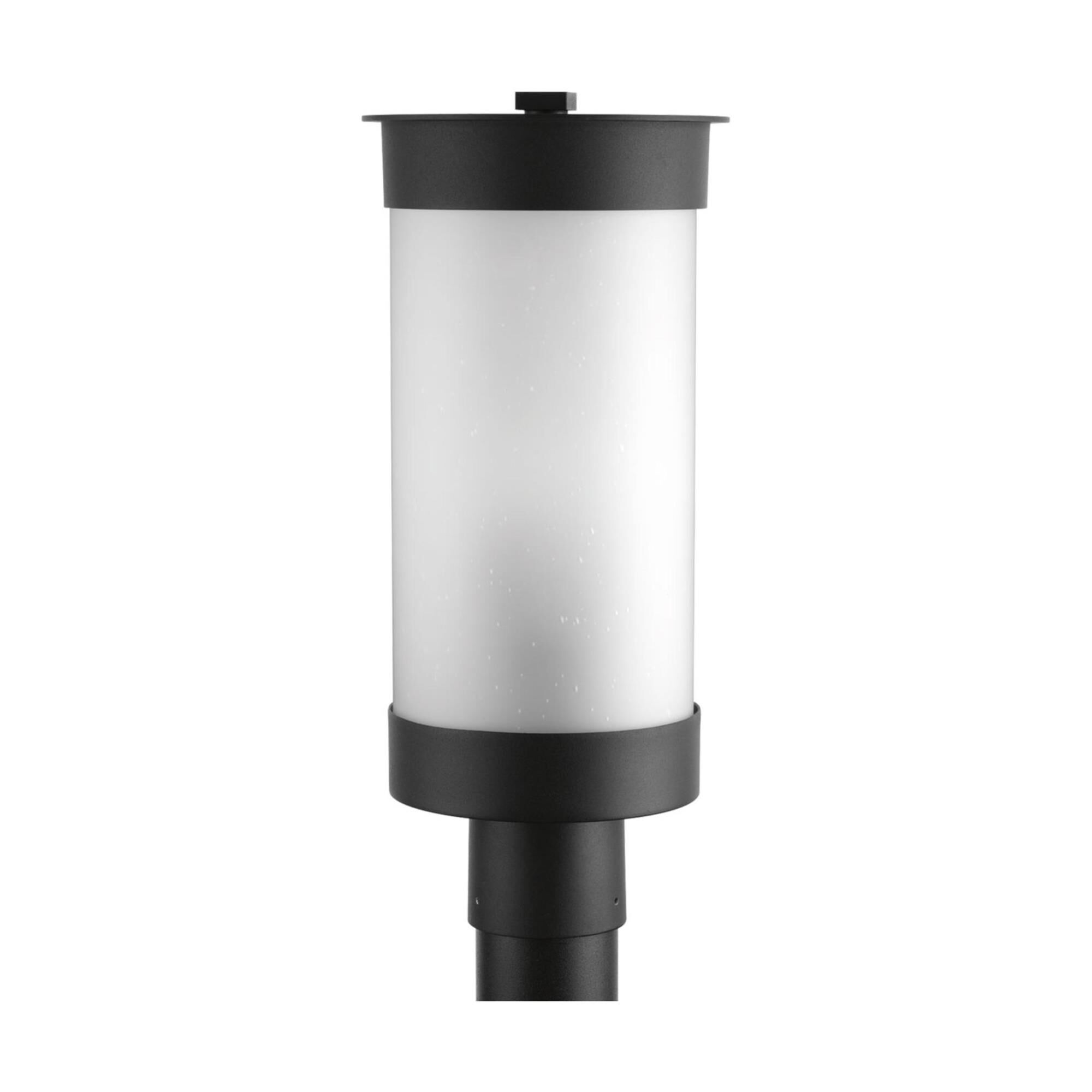 Shown in Black finish and Etched Seeded glass