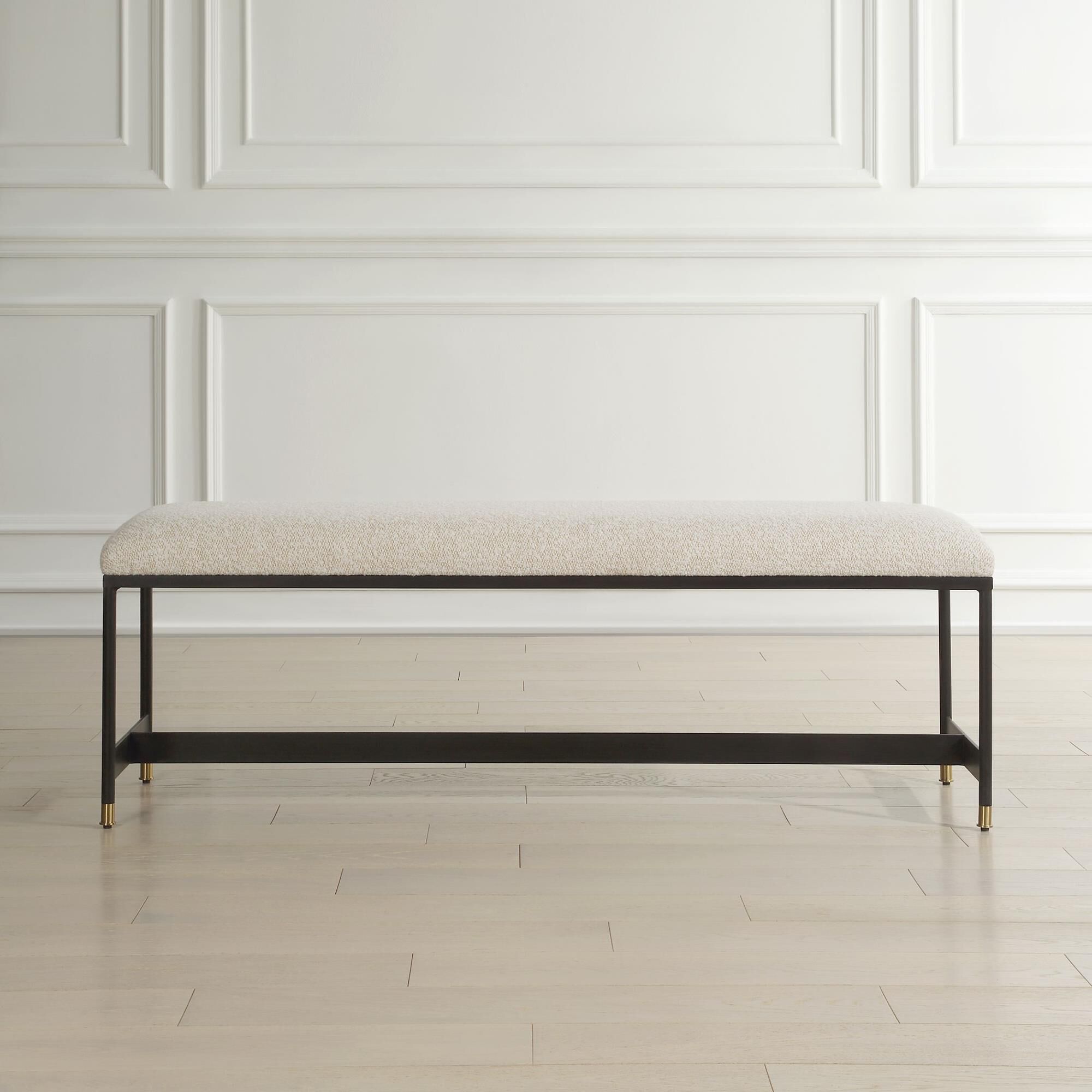 Matthew Williams Halston 54 Inch Bench by Uttermost