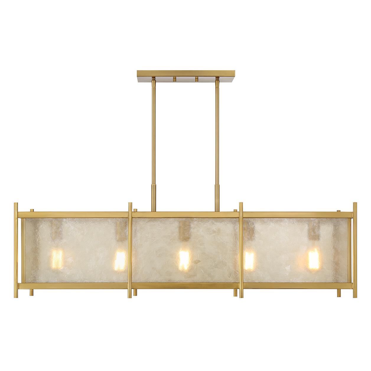 Shown in Warm Brass finish