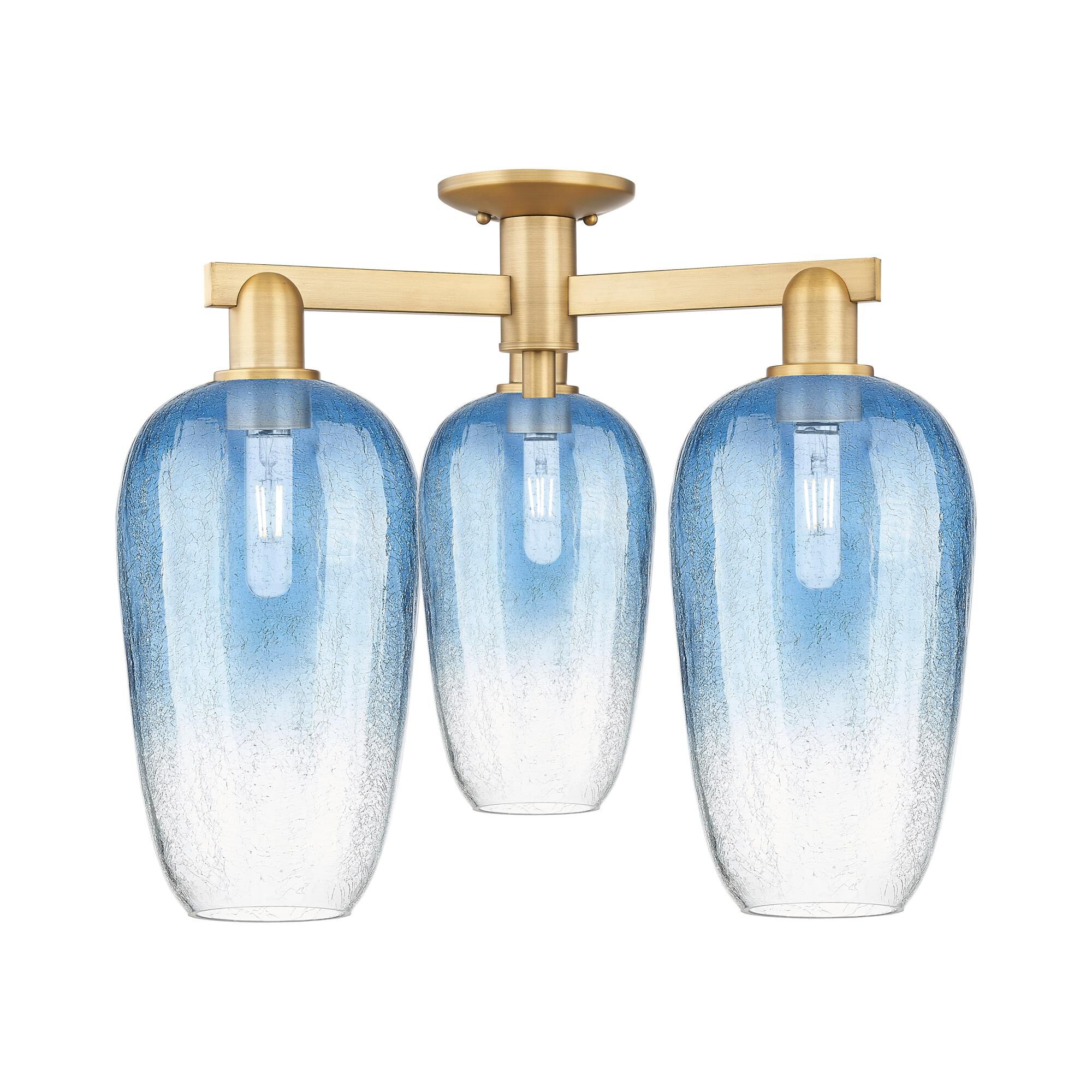 Shown in Brushed Brass finish