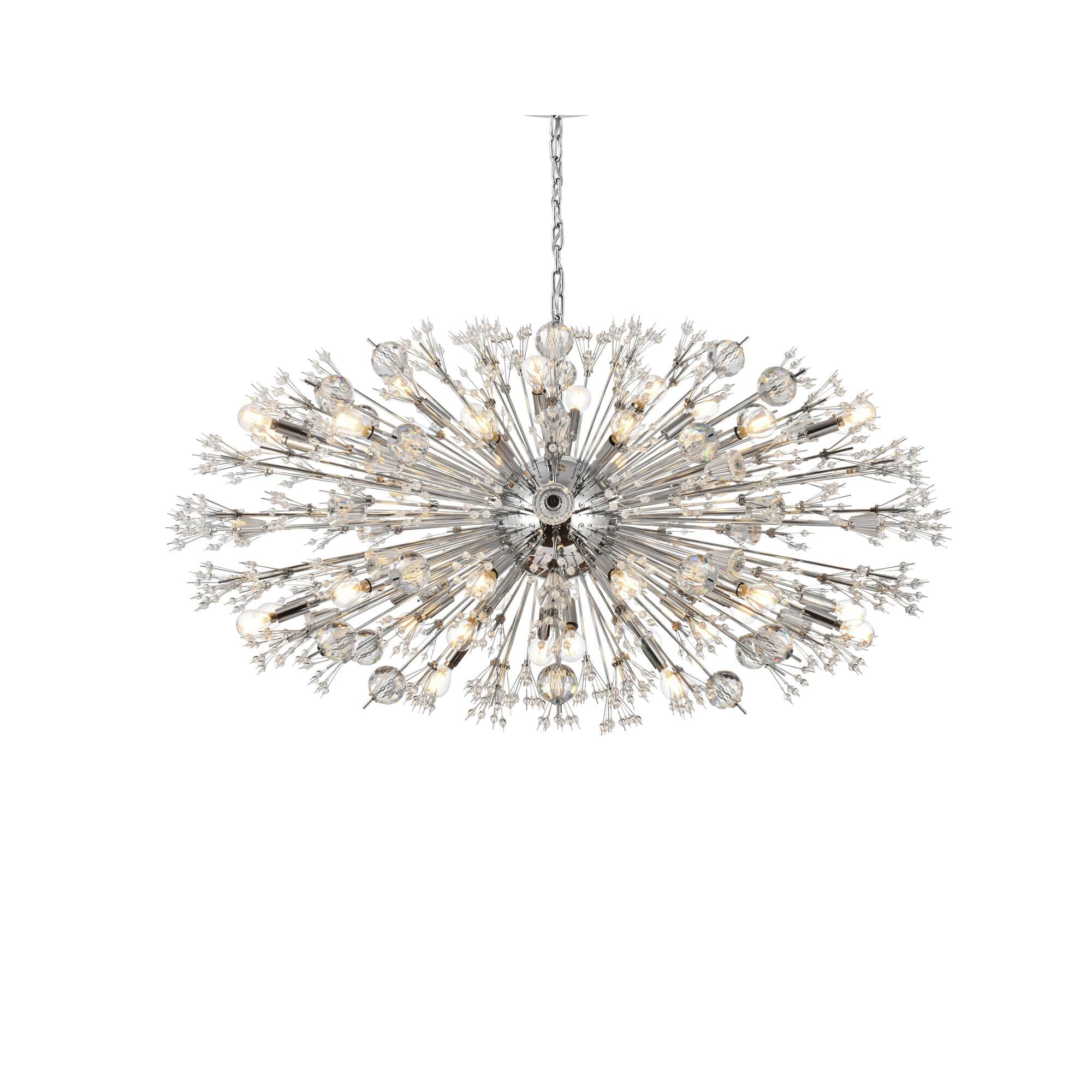Vera 48 Inch Large Pendant by Elegant Lighting