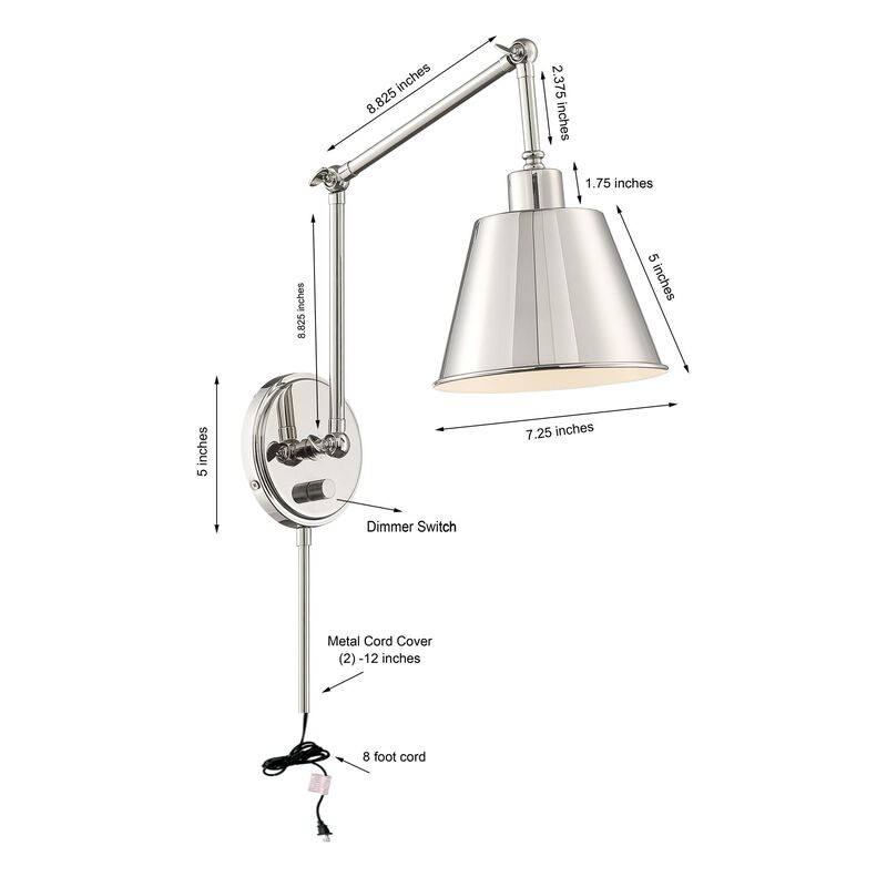 Crystorama Mitchell 30 Inch Wall Sconce