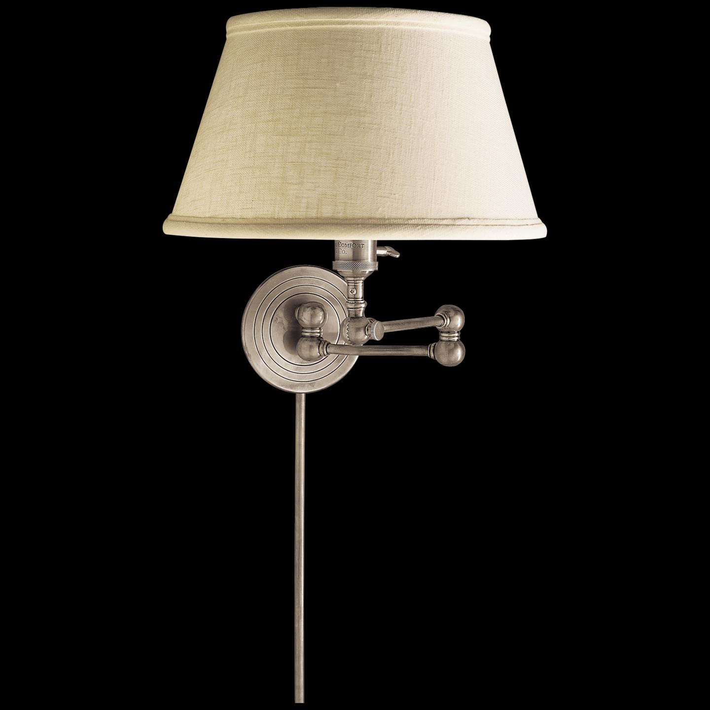 Boston Wall Swing Lamp by Visual Comfort Signature Collection