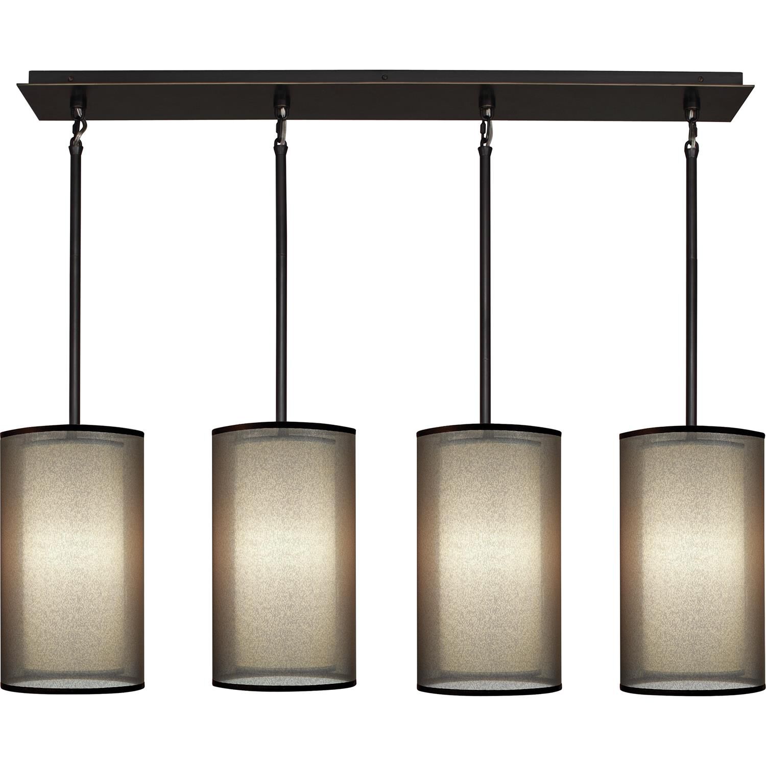 Saturnia 44 Inch 4 Light Linear Suspension Light by Robert Abbey