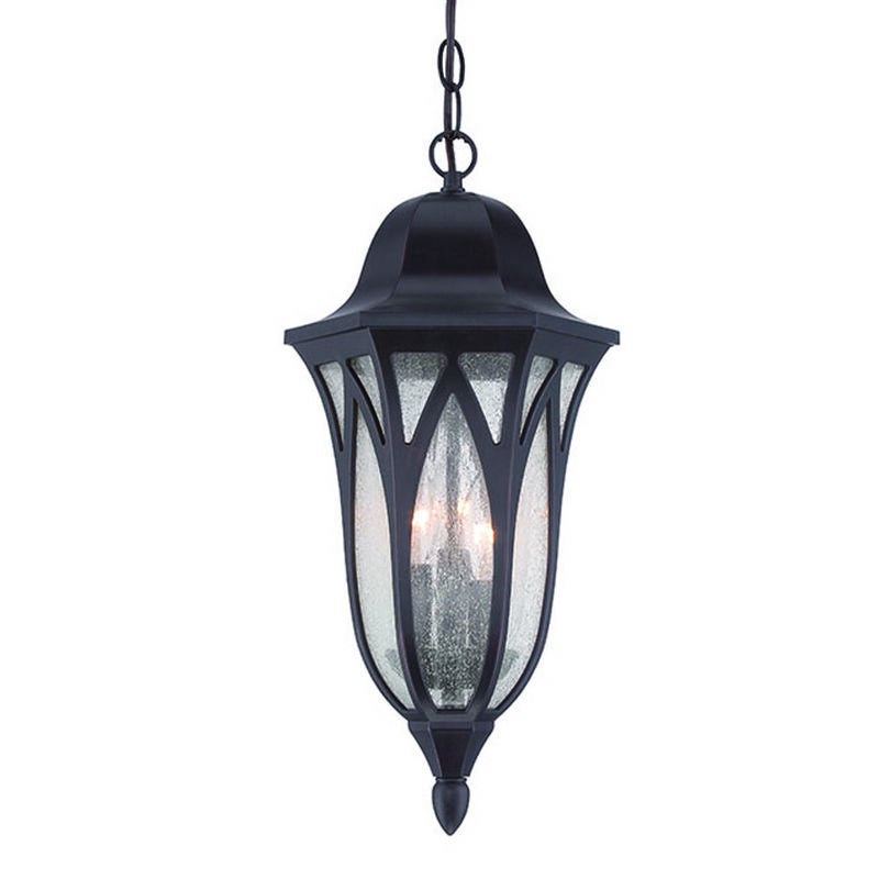 Milano 19 Inch Tall 3 Light Outdoor Hanging Lantern by Acclaim Lighting