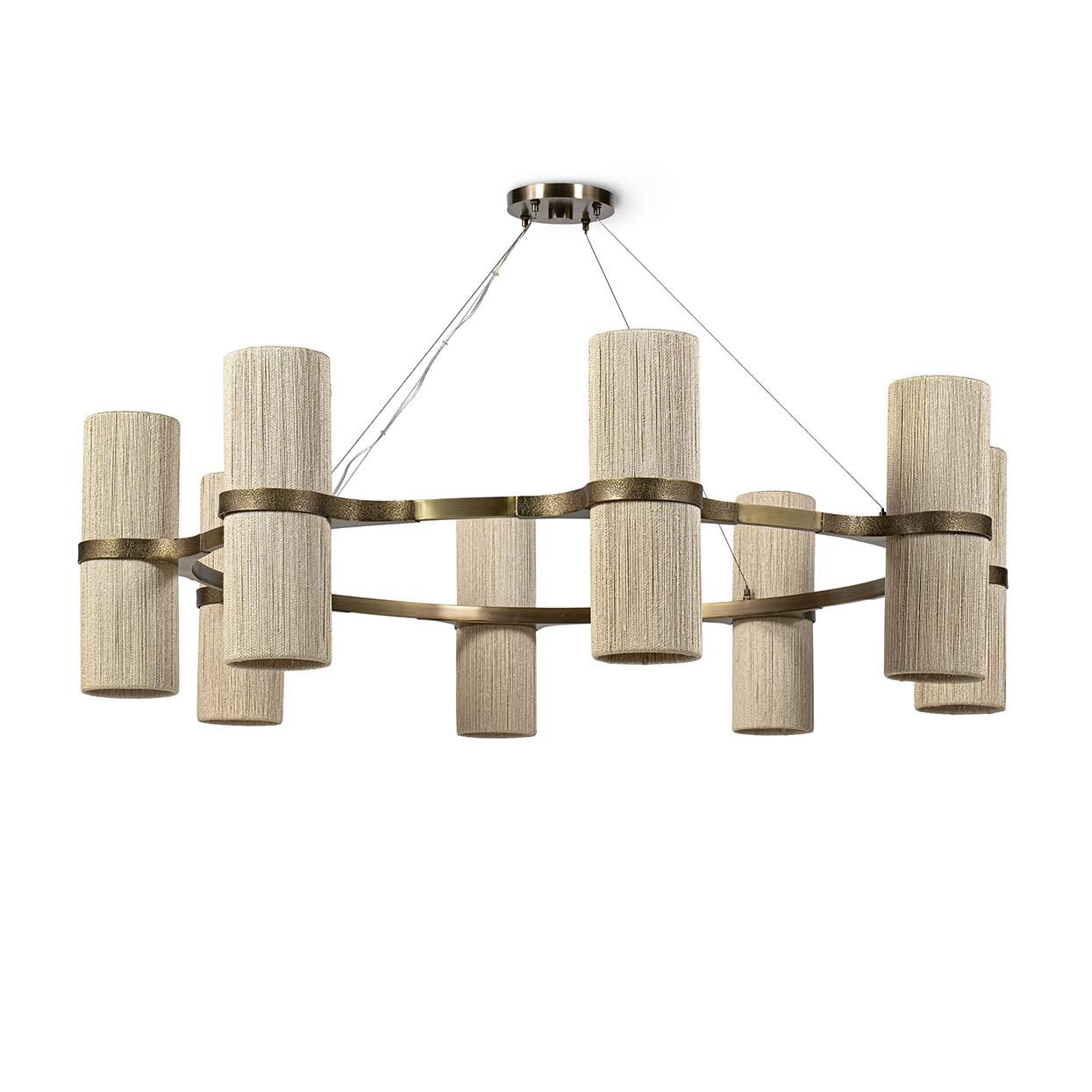 Sinclair 51 Inch Chandelier by Palecek